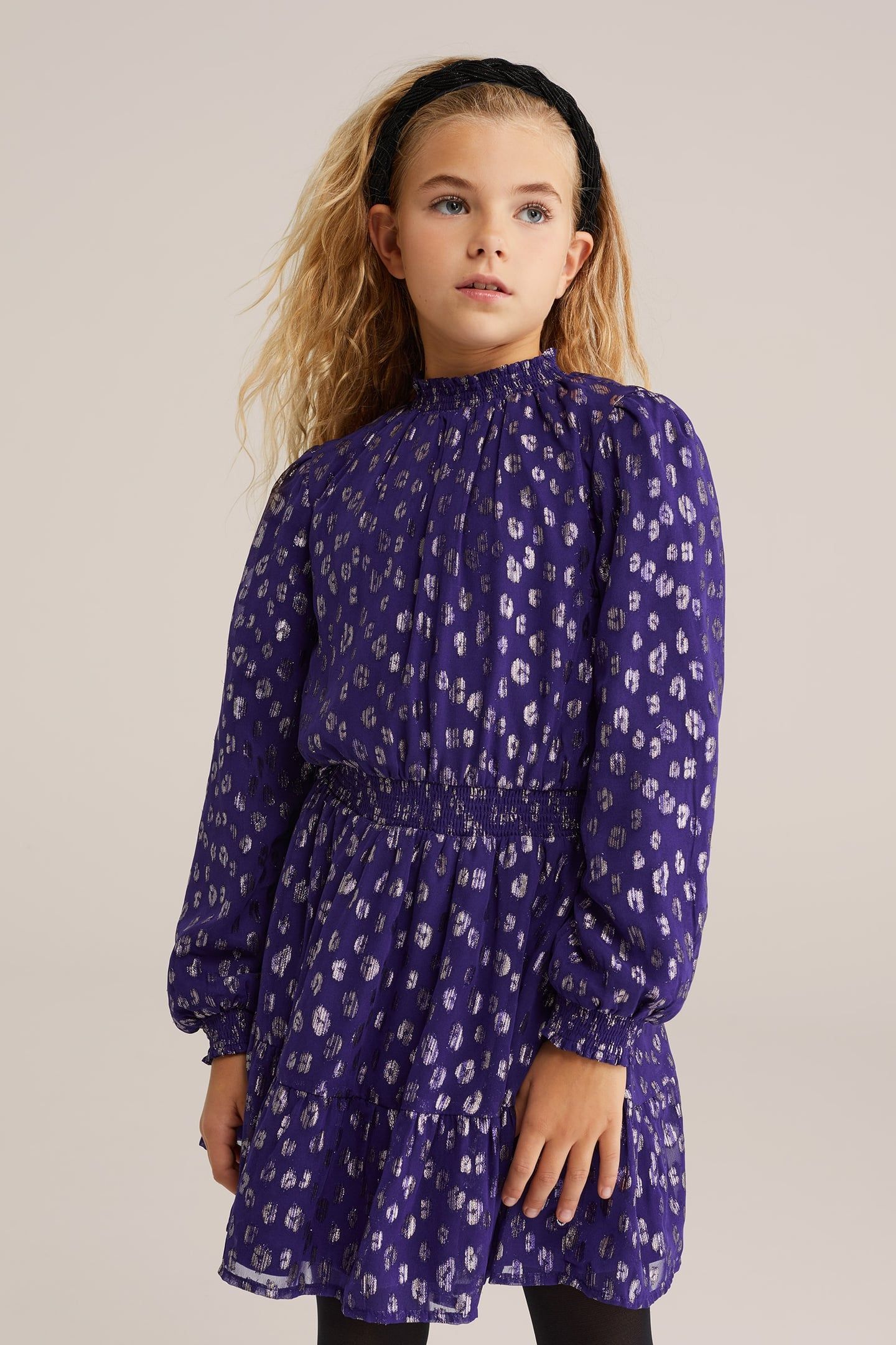 DRESS SHORT DARK PURPLE 3