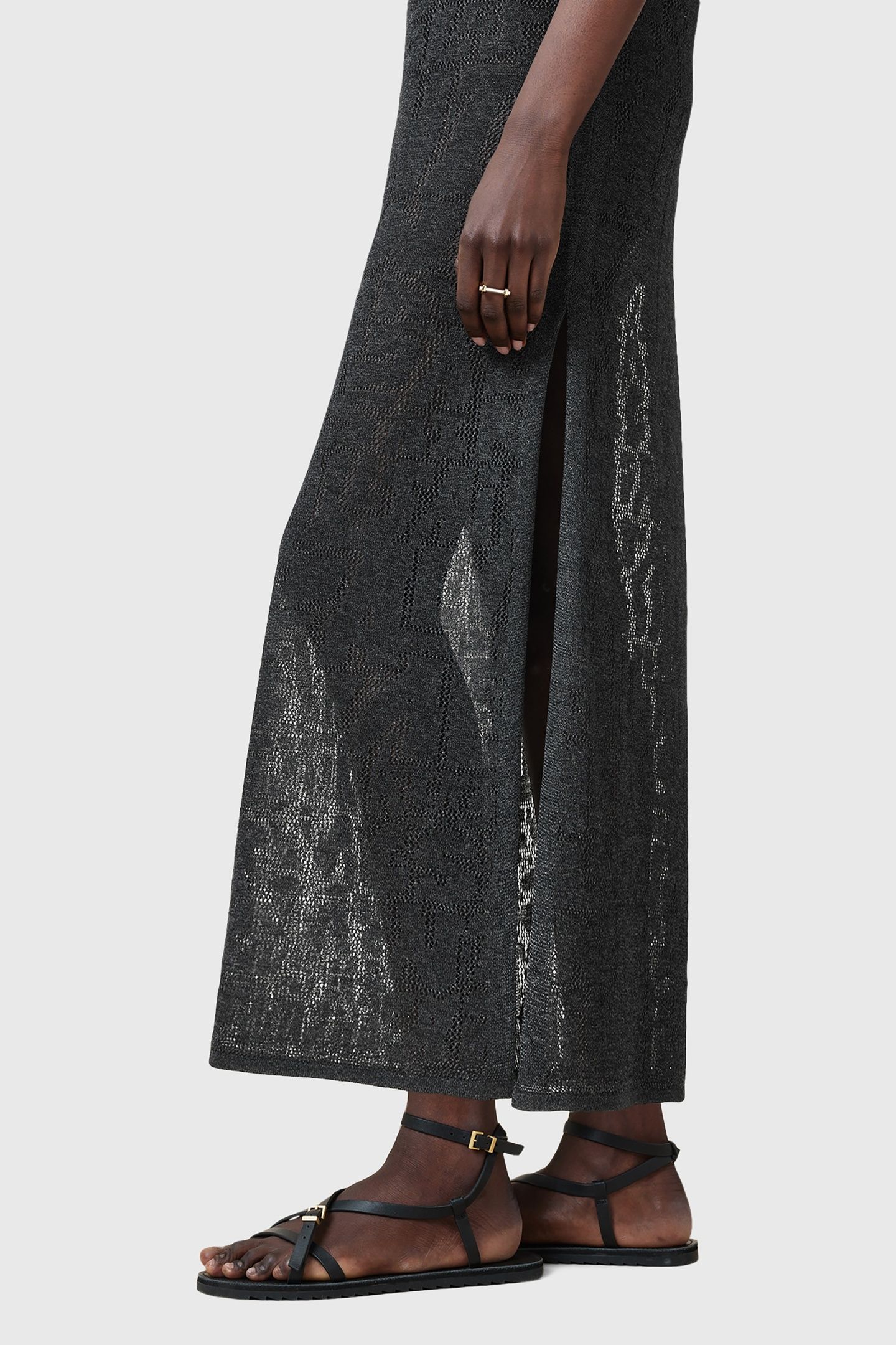 KAITO DRESS CARBON GREY 5
