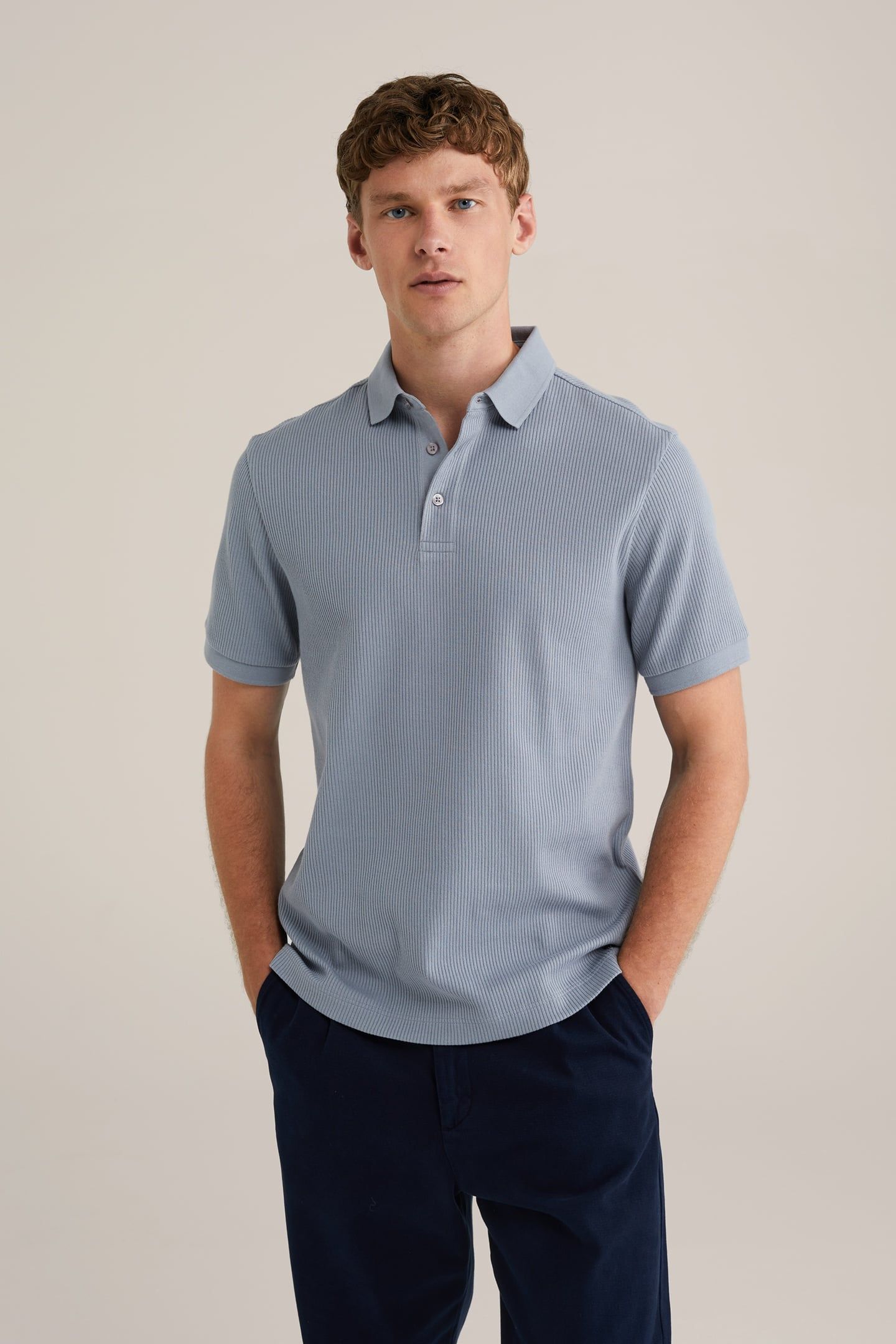 POLO GREYISH BLUE 1