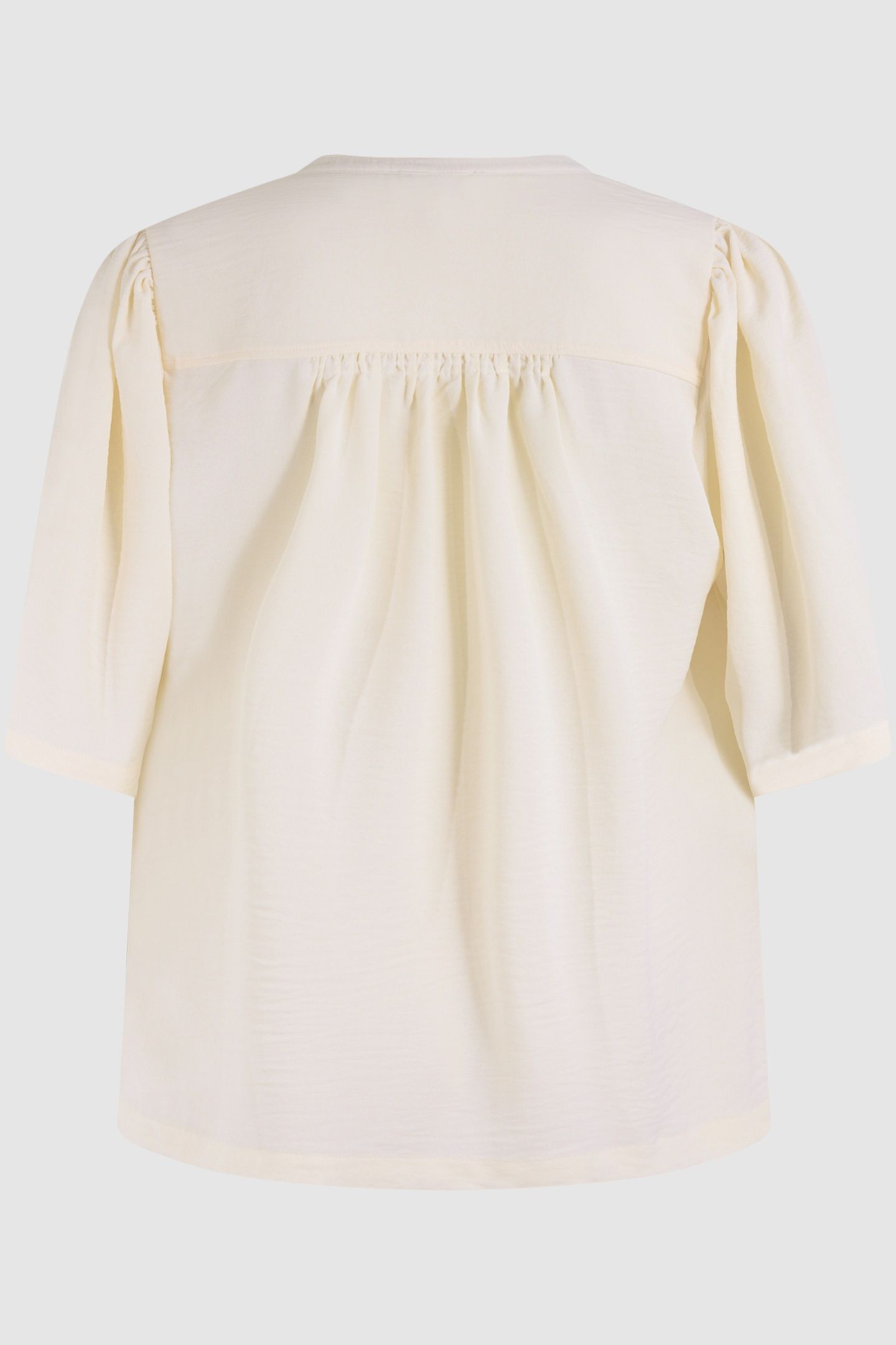 LA-SBTWIST SHORT SLEEVE TOP OFFWHITE 5