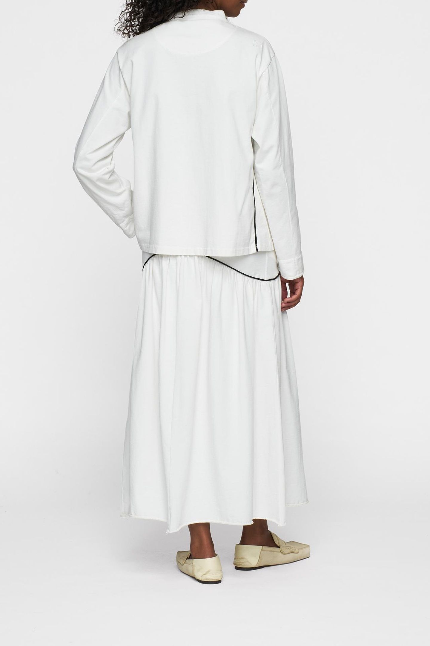 MAXI SKIRT ECRU 4