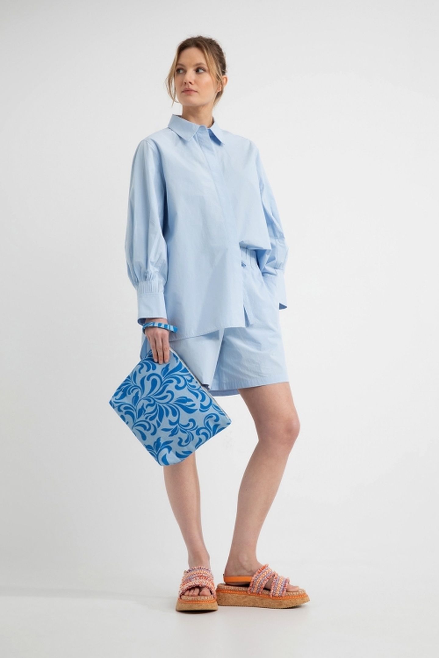 DENNIS SHORTS LIGHT BLUE 1
