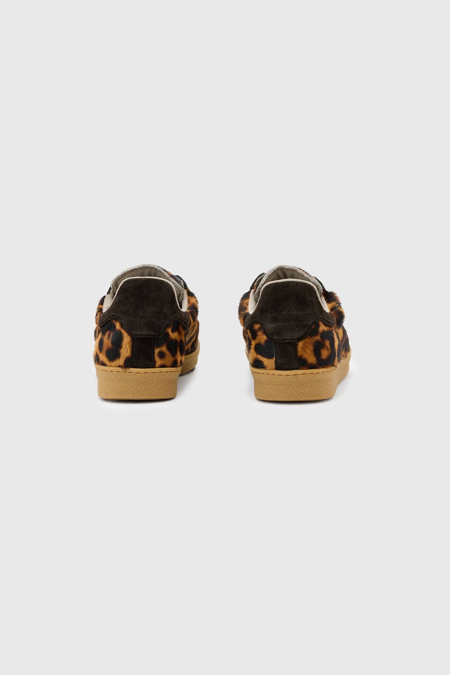 THELMA FUR SNEAKER DARK BROWN/BLACK 3