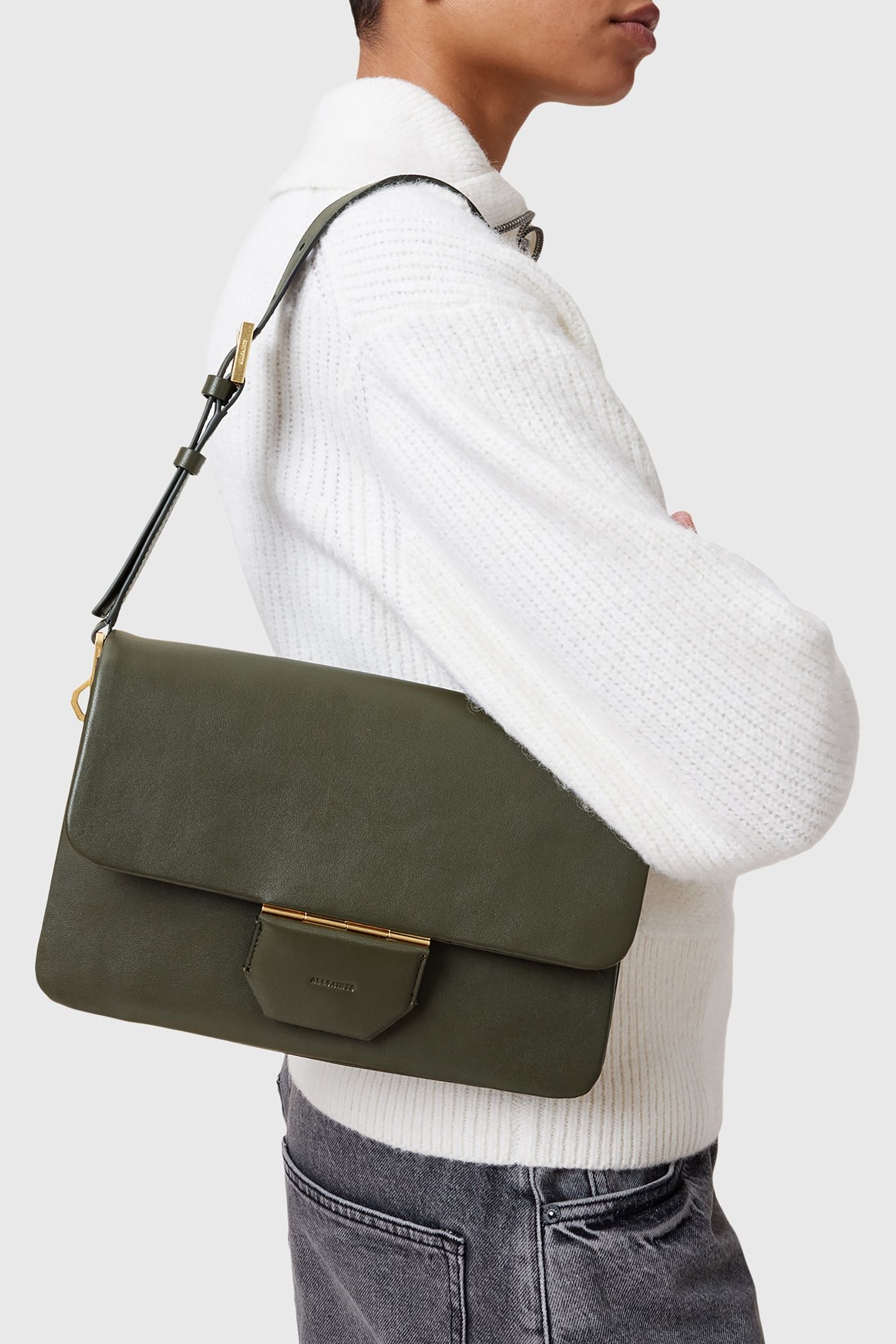 ONDINE SHOULDER BAG MILITARY GREEN 2