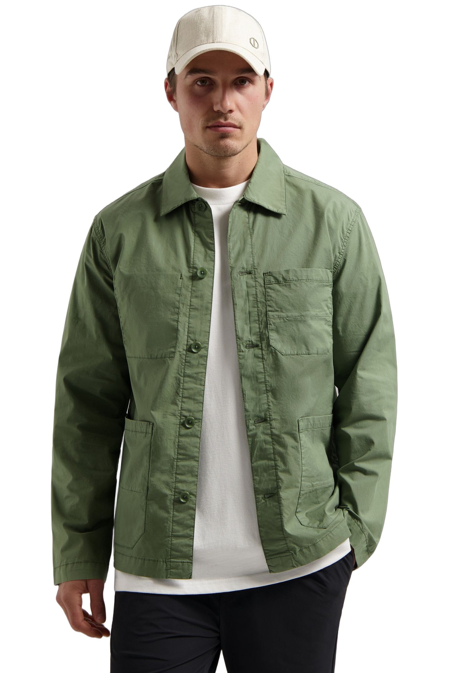 DS-CRUZ CHORE JACKET LT. ARMY 1