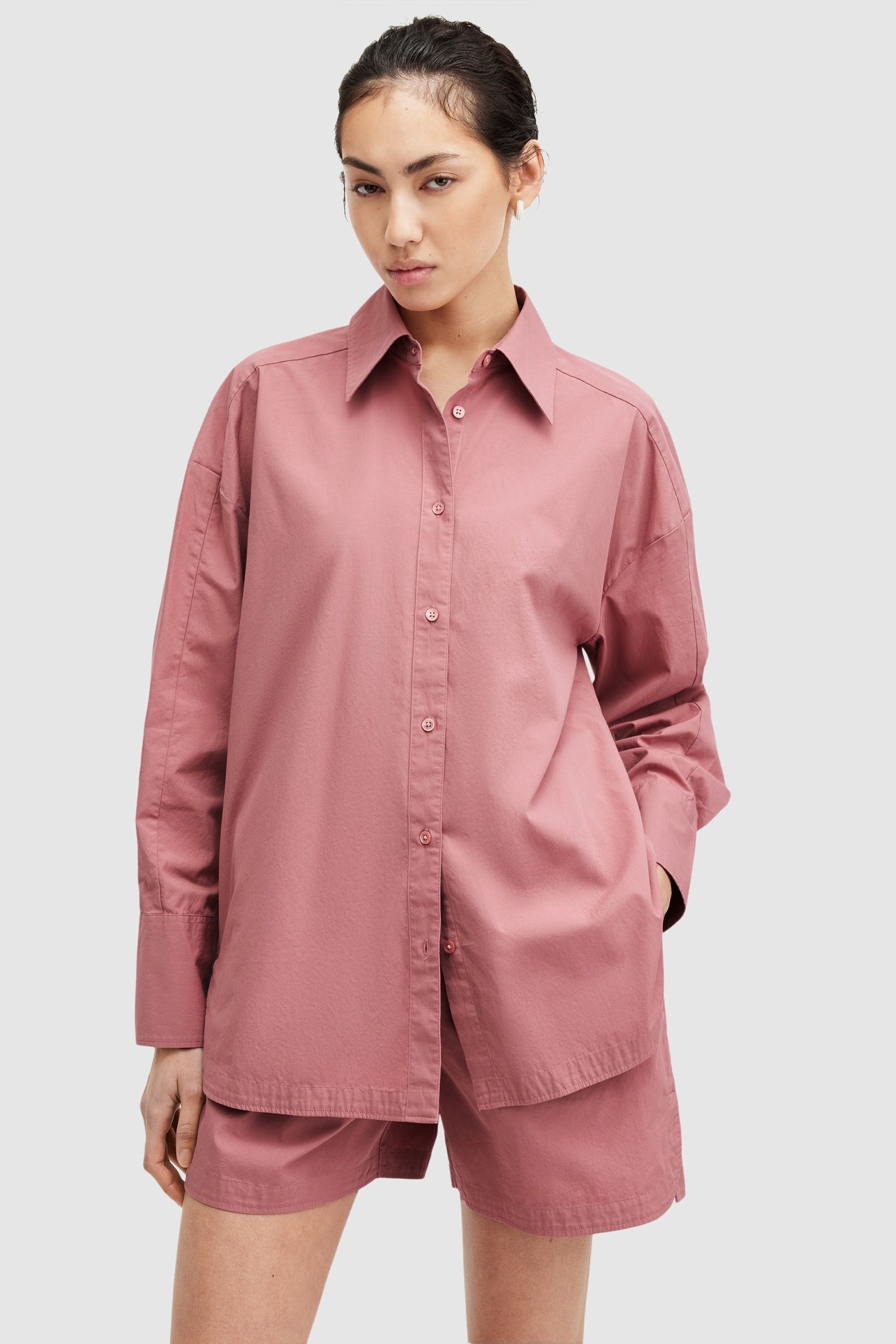 KARINA SHIRT ASH ROSE PINK 1