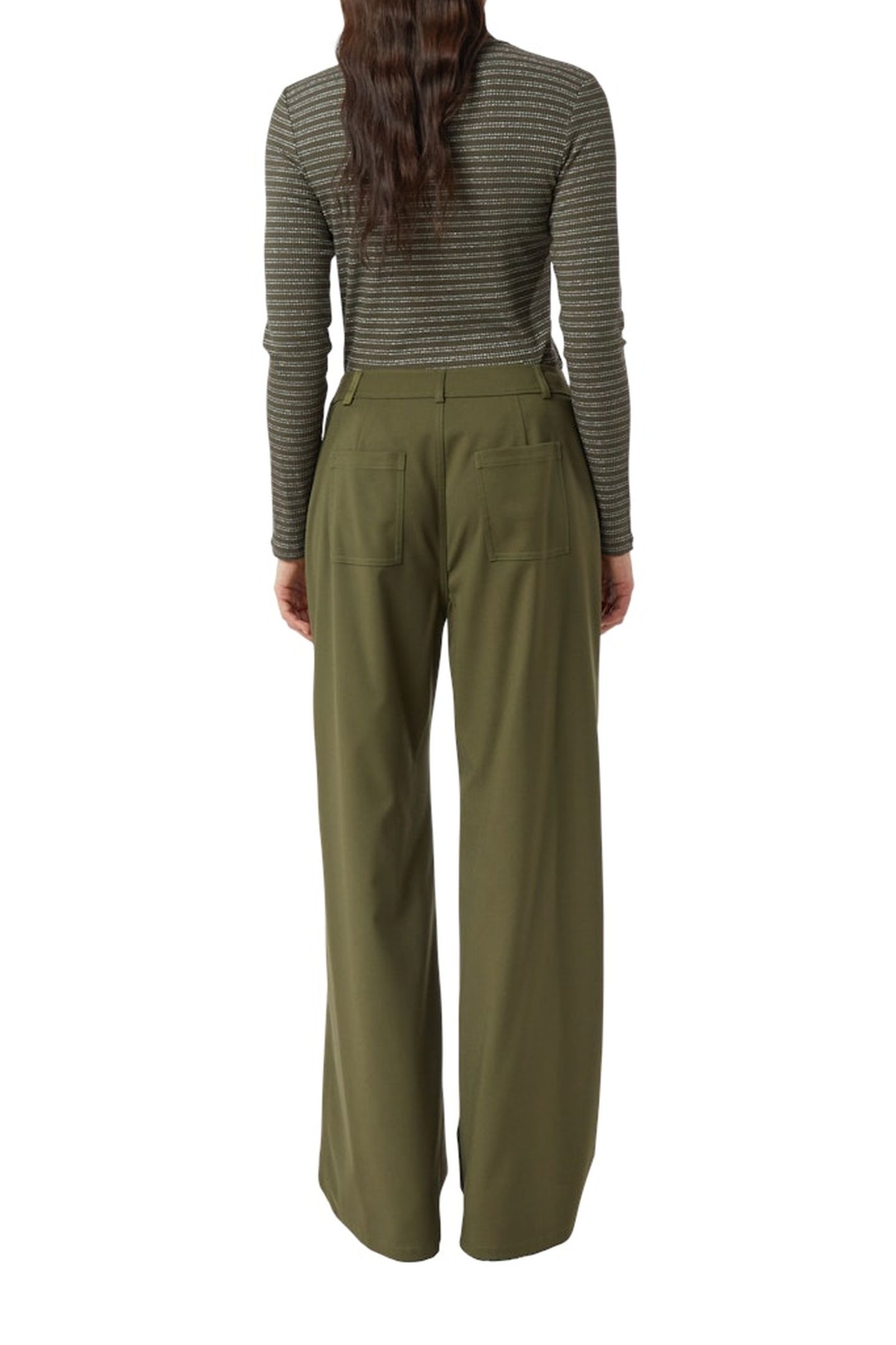 COMMA PANTS DARK GREEN 3