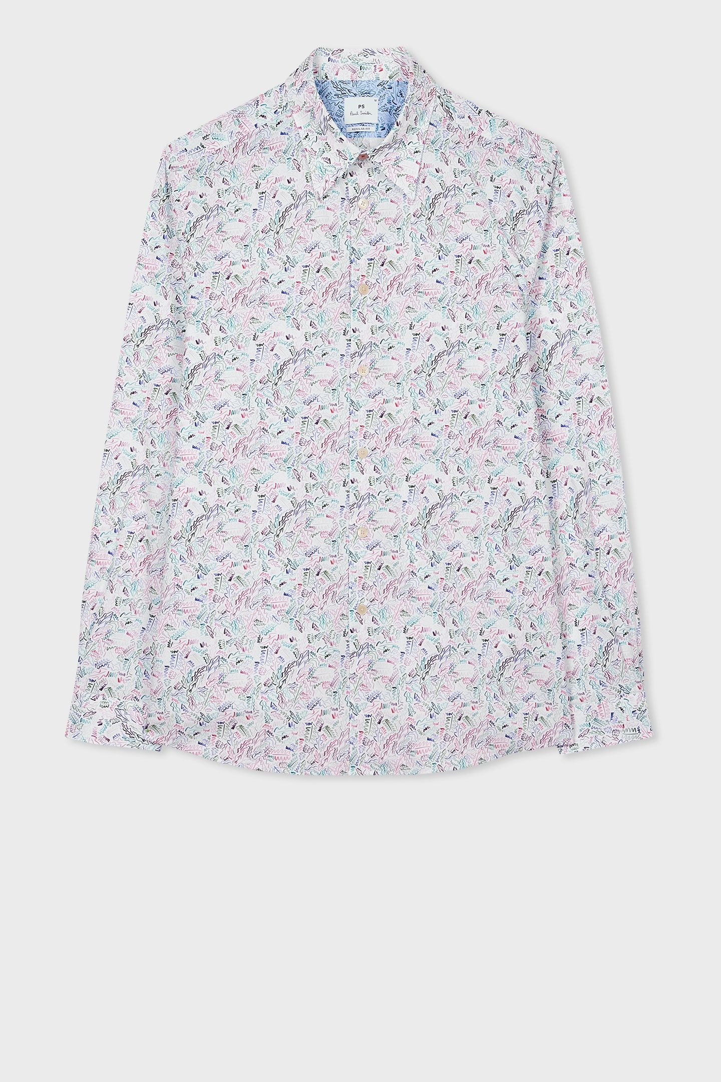 LS REGULAR FIT SHIRT WHITE 1
