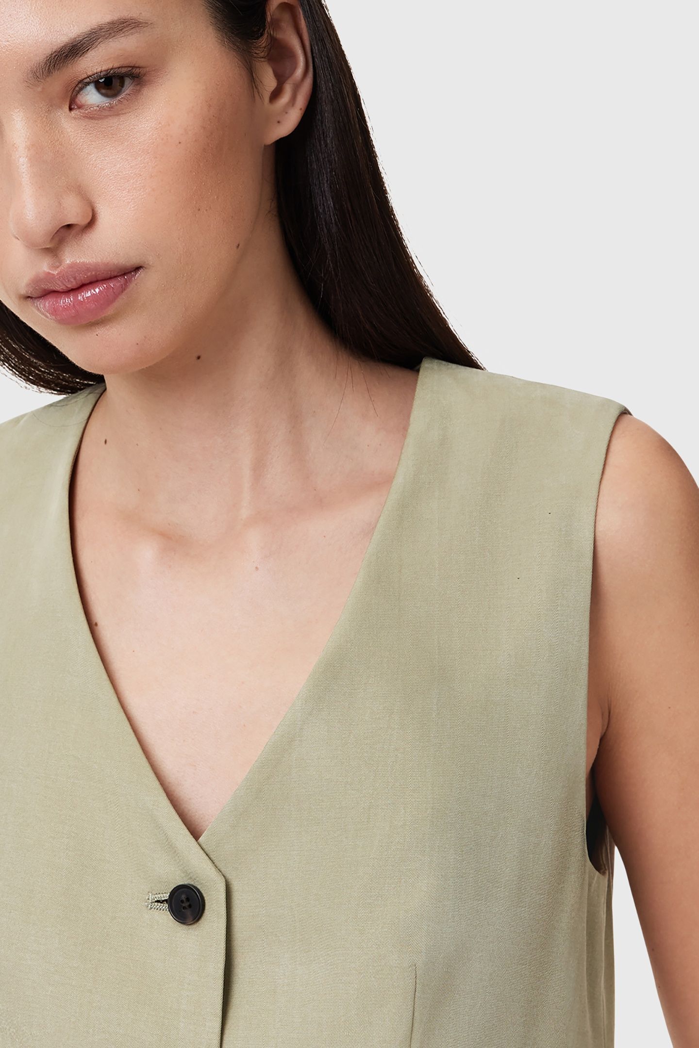 AVERIE TEN WAISTCOAT SAGE GREEN 6