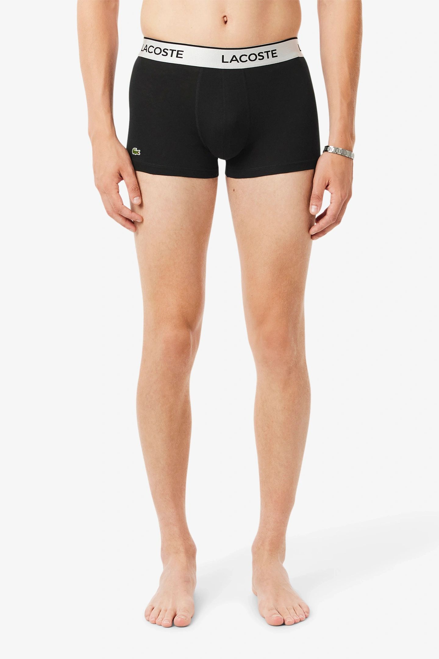 TRUNK MEN SILVER CHINE/SINOPLE-BLAC 7