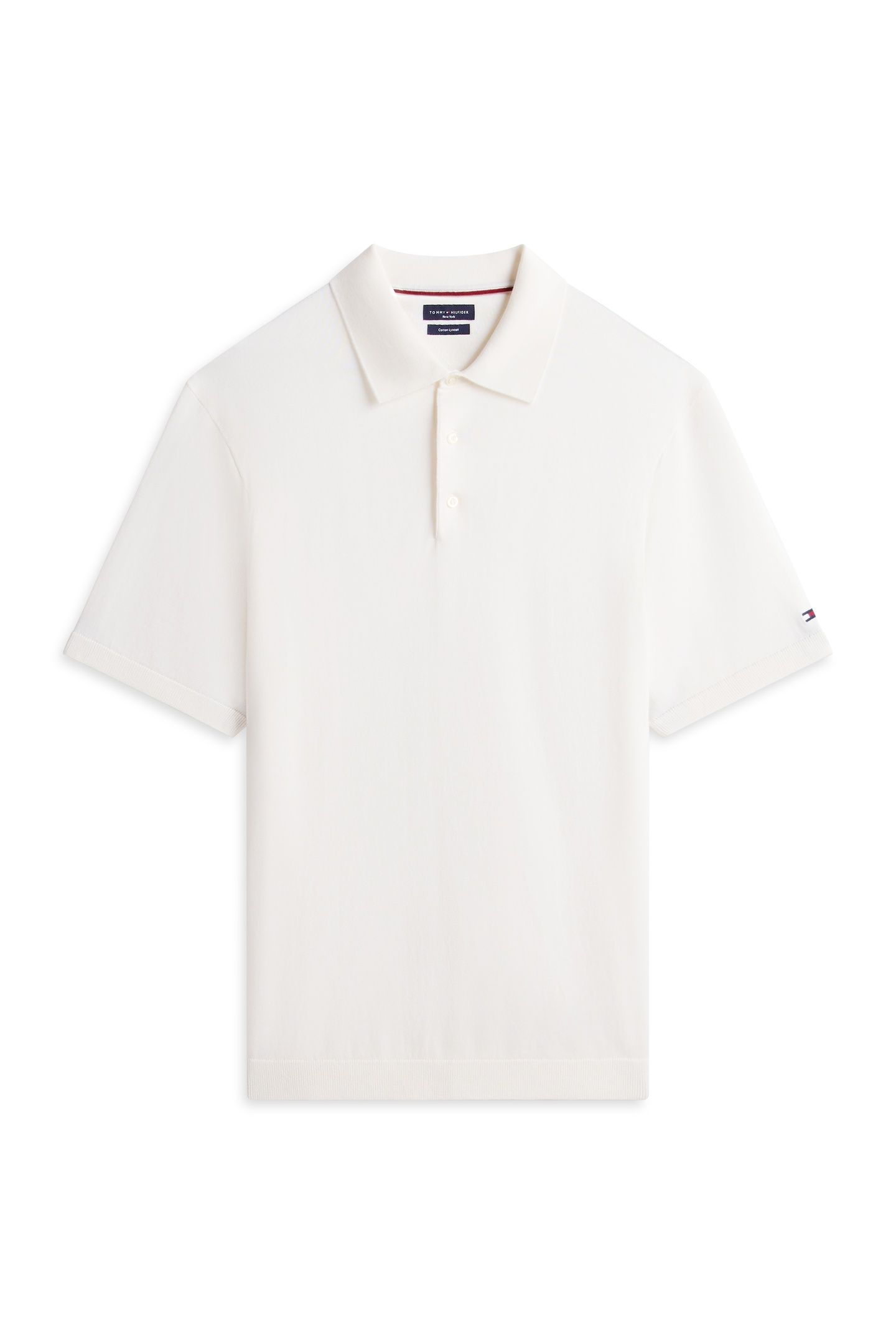 DC COTTON LYOCELL POLO IVORY 5