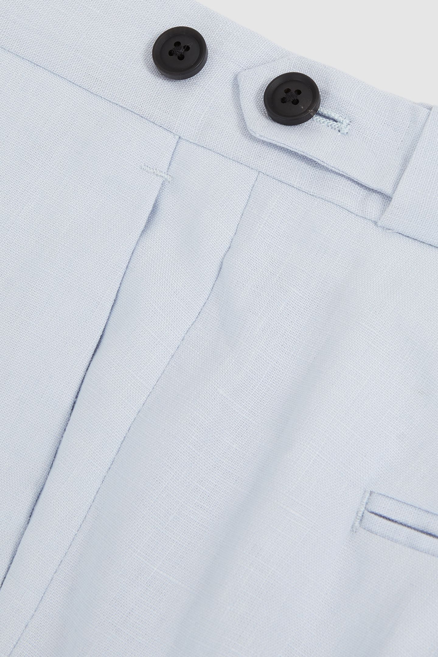 LINEN MIXER TROUSER SOFT BLUE 6
