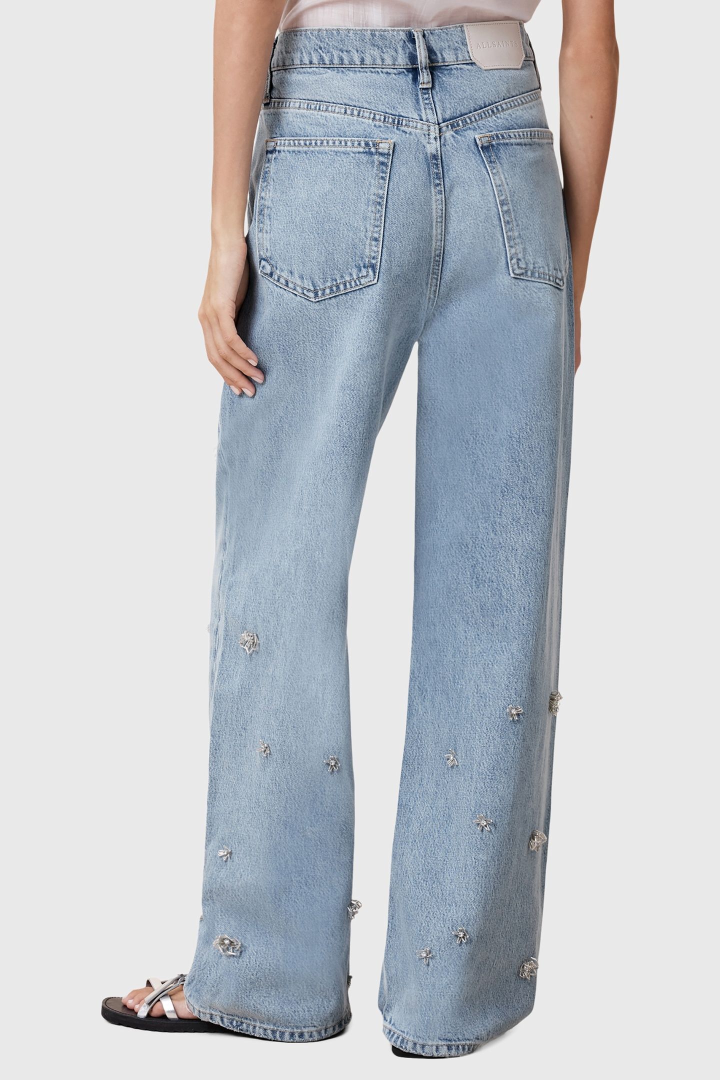BLAKE EMB JEAN LIGHT INDIGO 5