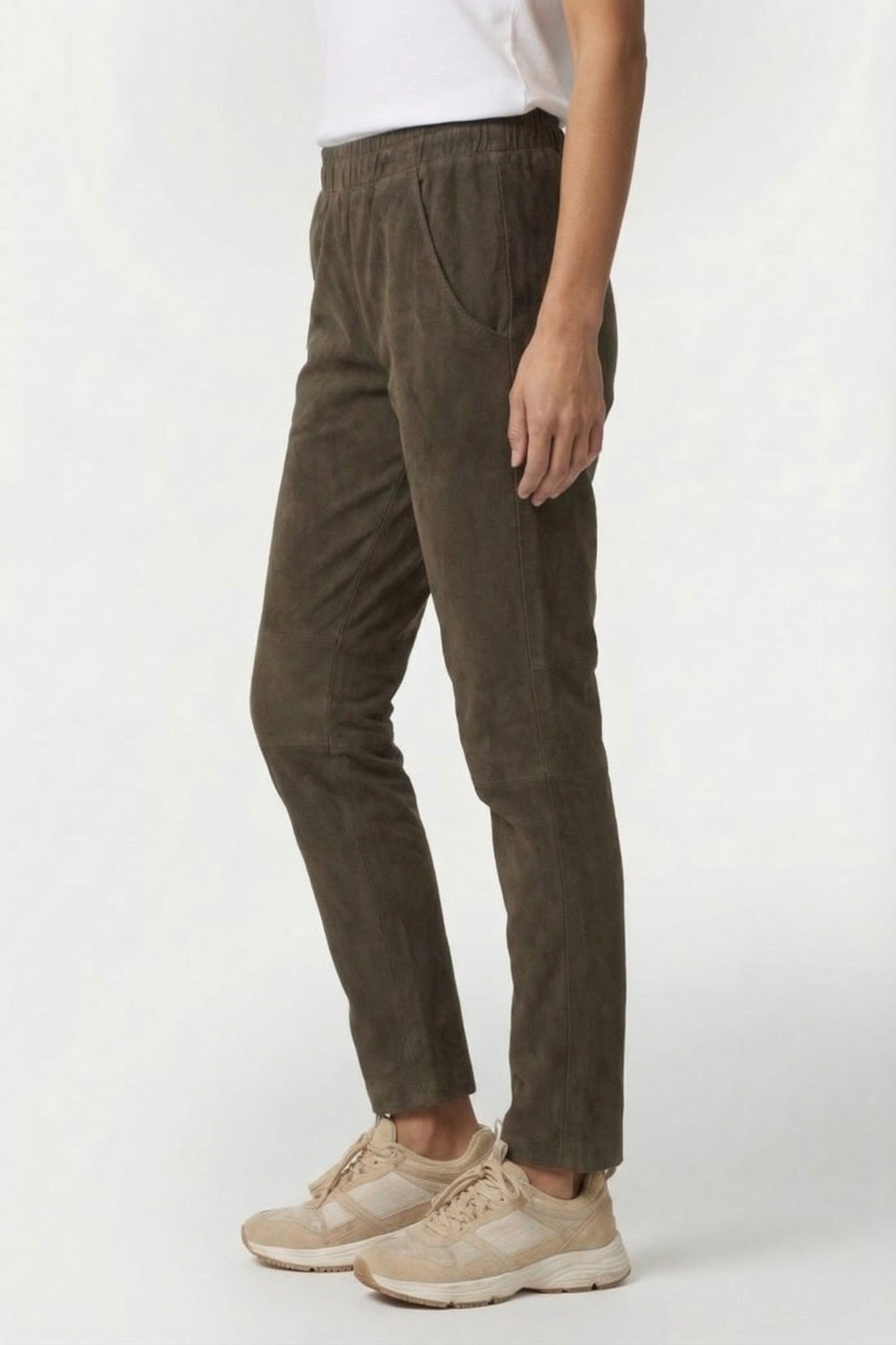 BOBBI SUEDE KHAKI 3