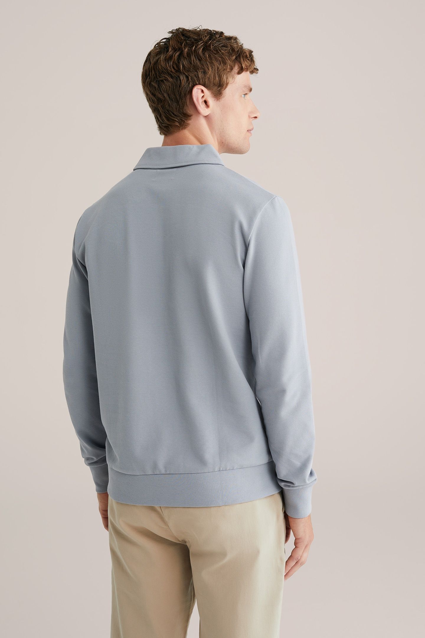HALFWAY ZIPPER LIGHT GREY 2