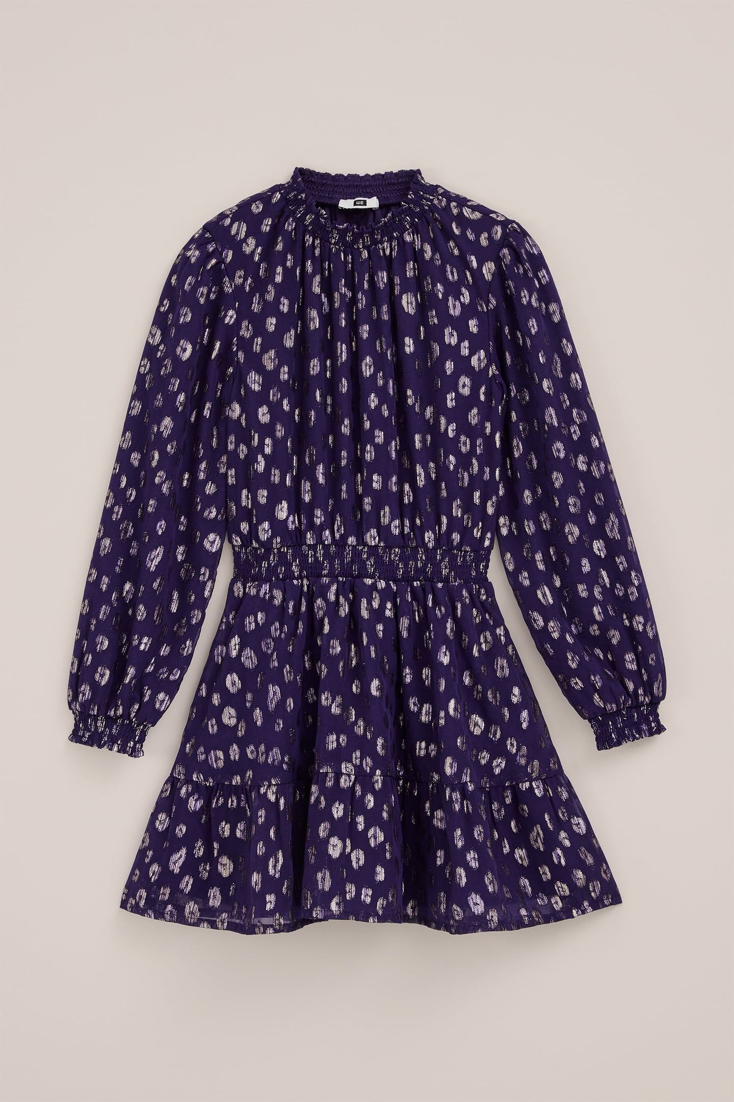 DRESS SHORT DARK PURPLE 1