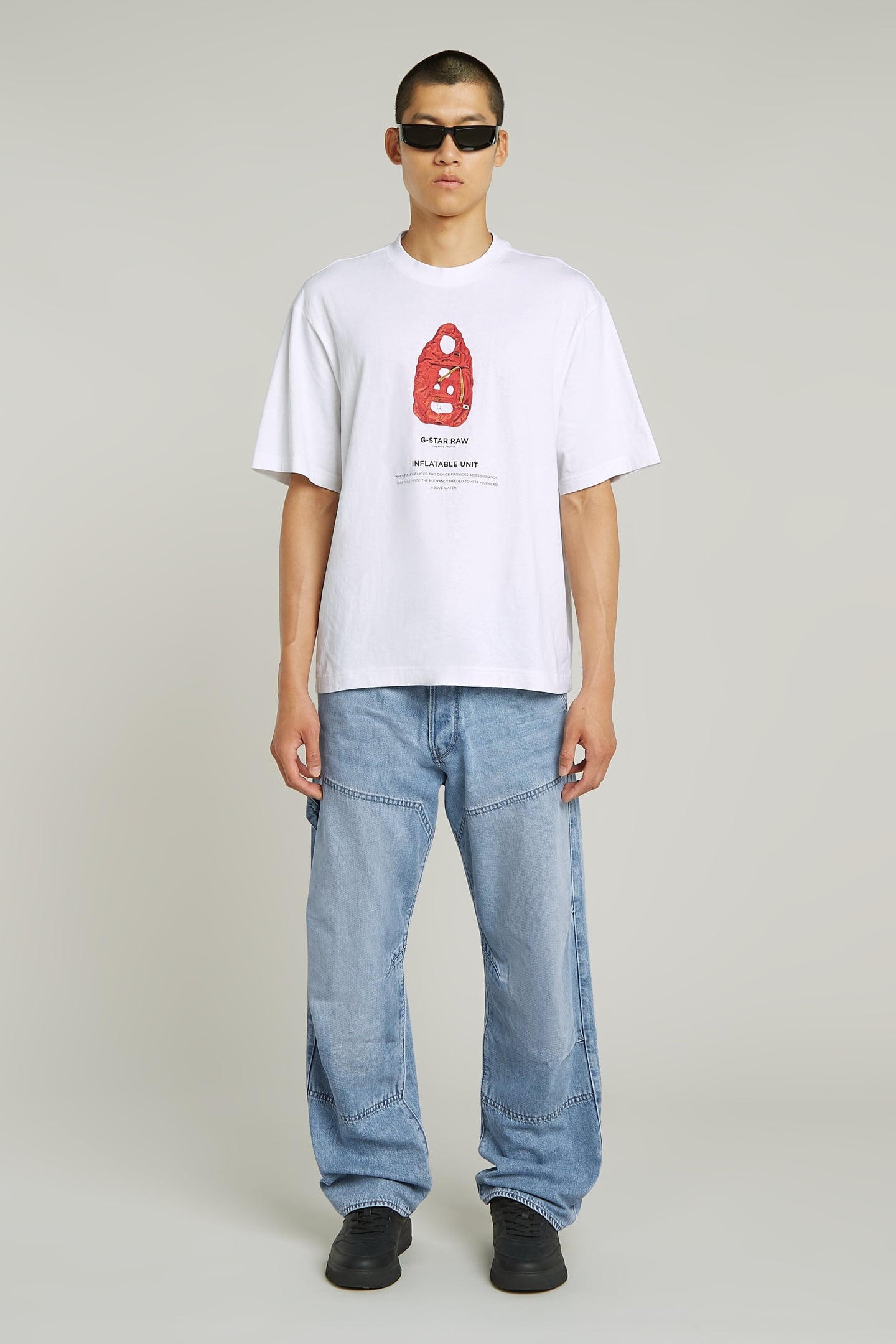 ARCHIVE PRINT BOXY R T WHITE INFLATABLE UNIT 1