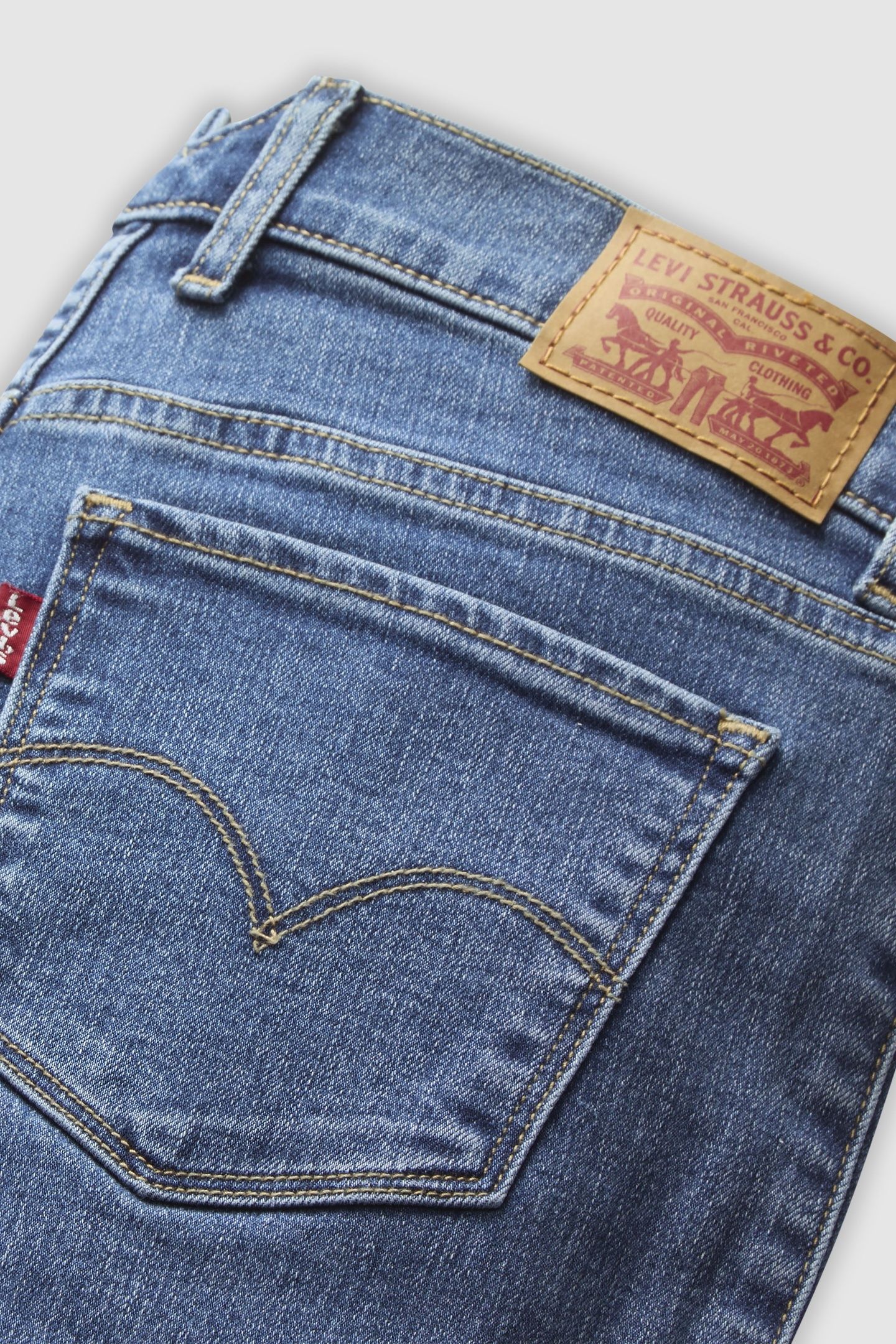 314™ SHAPING TAILORED STRAIGHT JEANS BLUE 6
