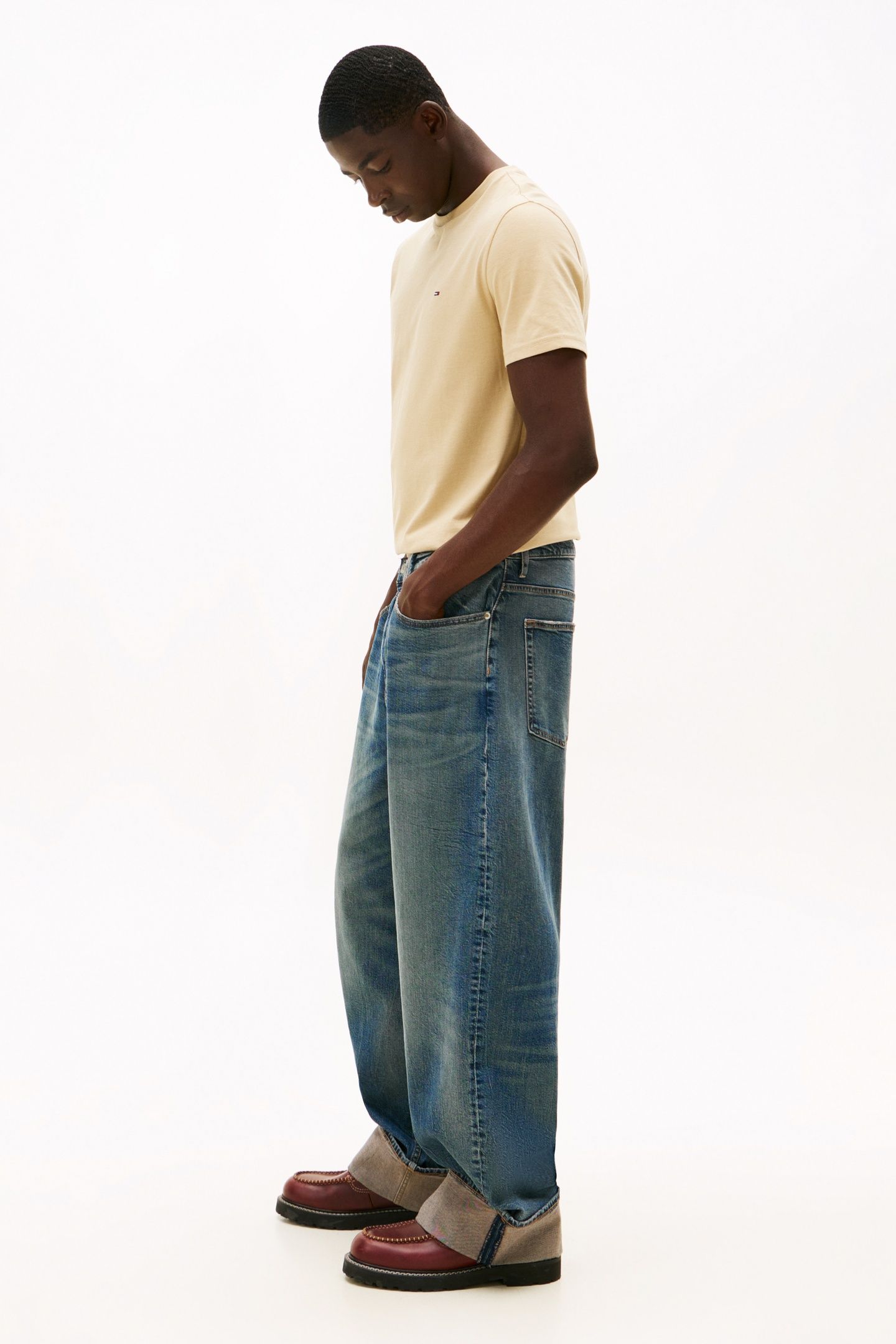 THEO BAGGY LOOSE JEANS DENIM DARK 5