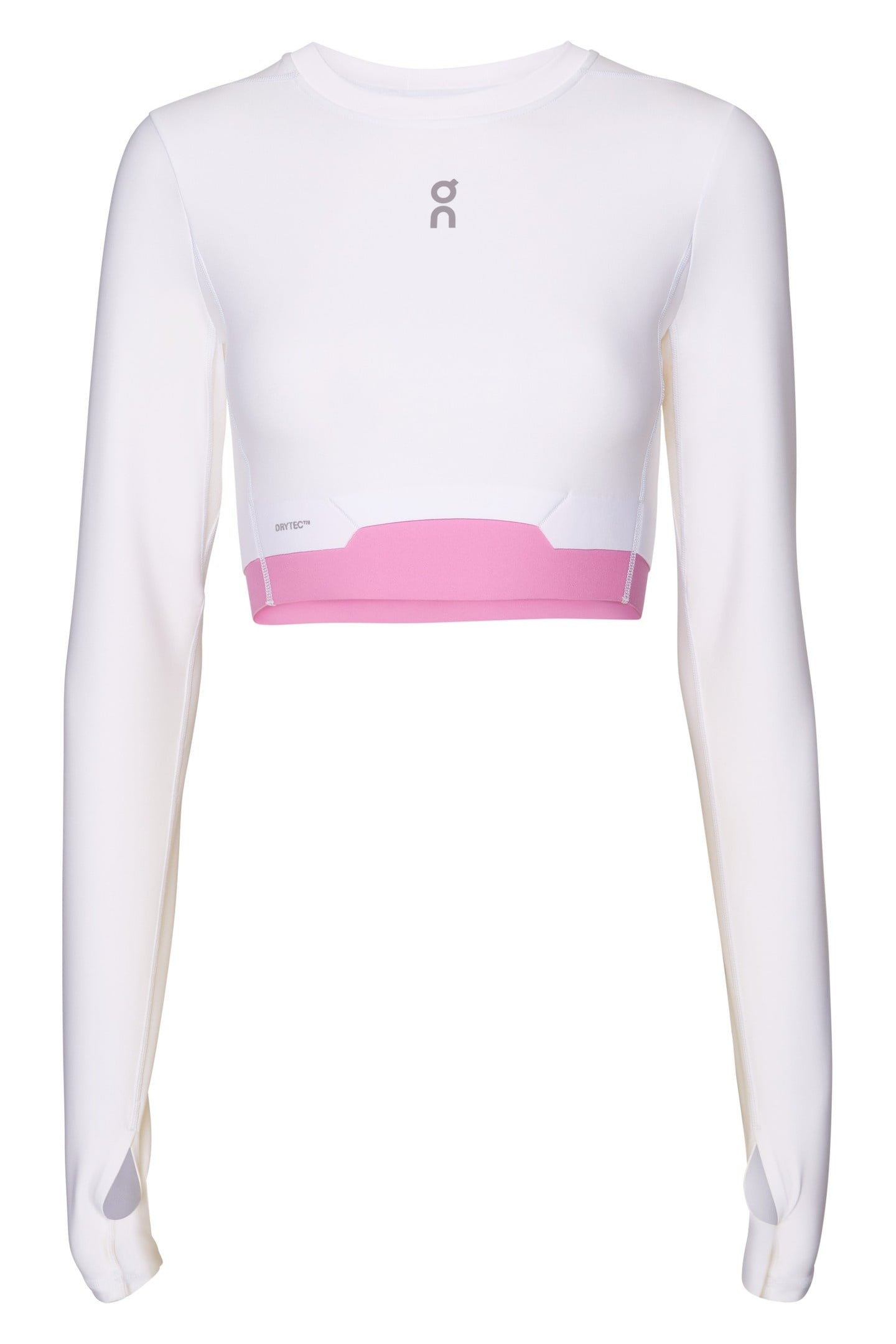 TRAIN LONG SLEEVE CROP 1 W WHITE 6
