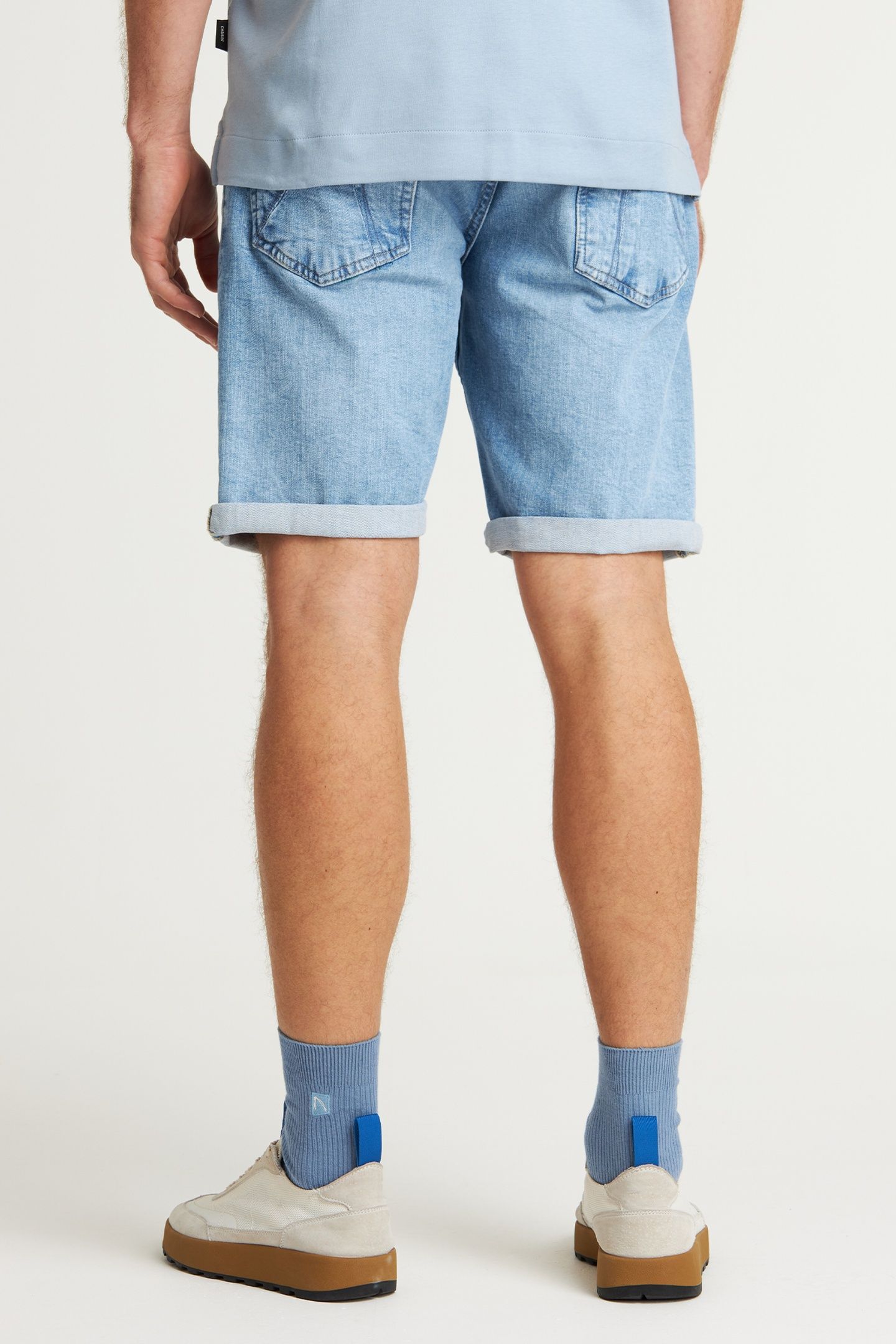 EGO.S CRAW BERMUDA/SHORT BLEACHED DENIM 2