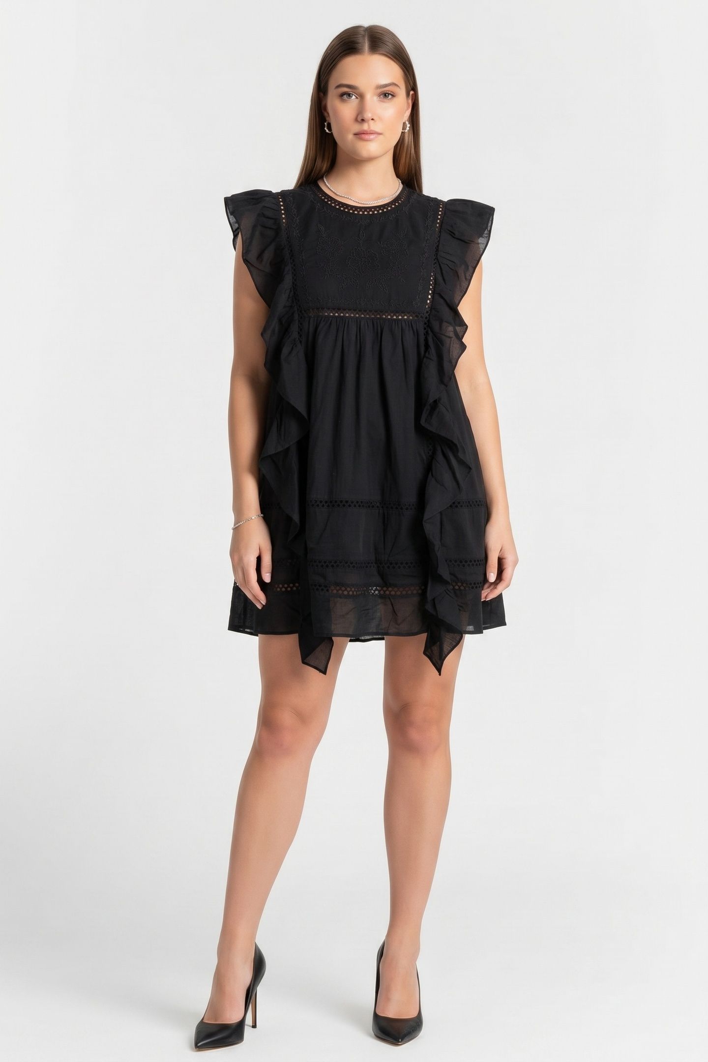 SILAS DRESS BLACK 1