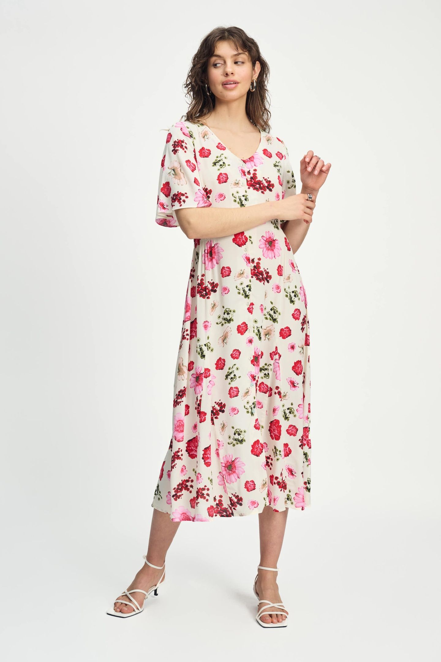 DRESS - BOUQUET CREAM 2