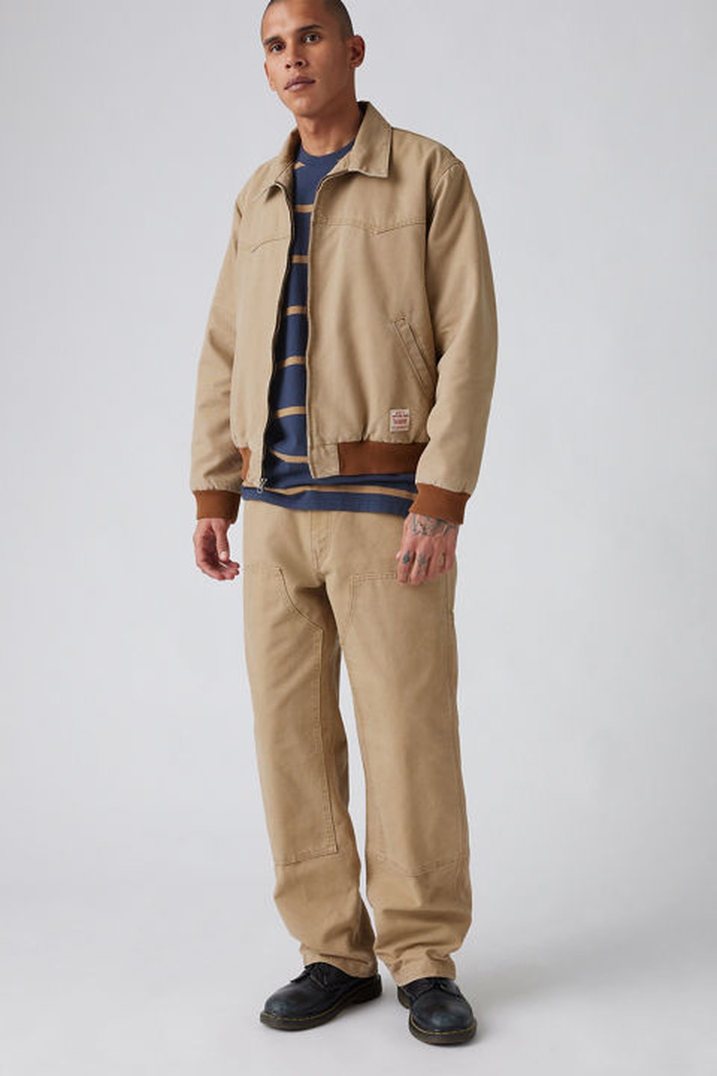 568™ LOOSE STRAIGHT DOUBLE-KNEE CARPENTER PANTS 1