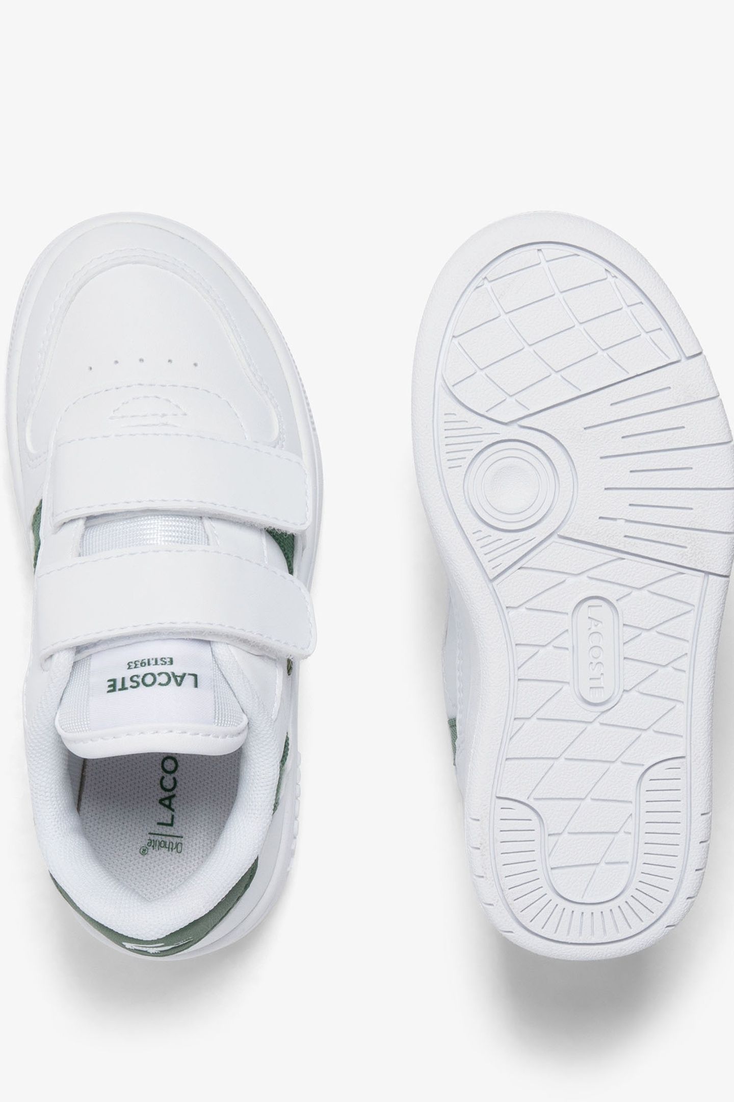 BABY T-CLIP SET SNEAKER WHITE/DARK GREEN 6