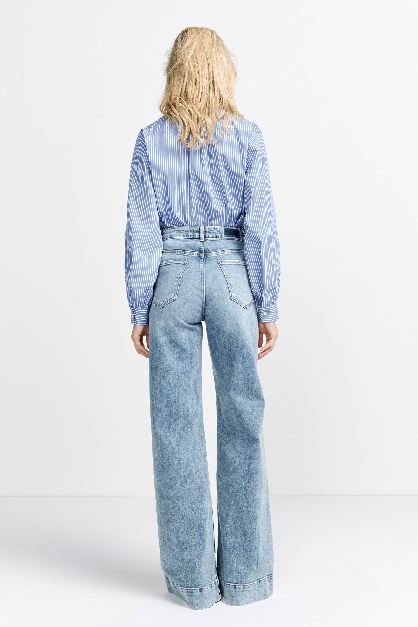 MARLENE DARK BLUE DENIM ORGANIC DENIM BLUE 3
