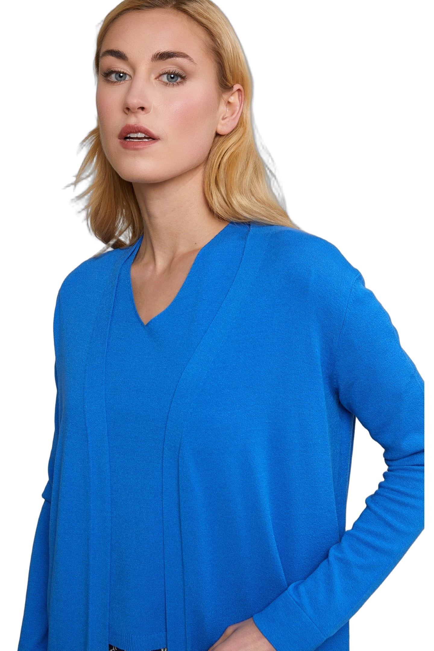 BLUE LONG CARDIGAN LONG SLEEVES 4