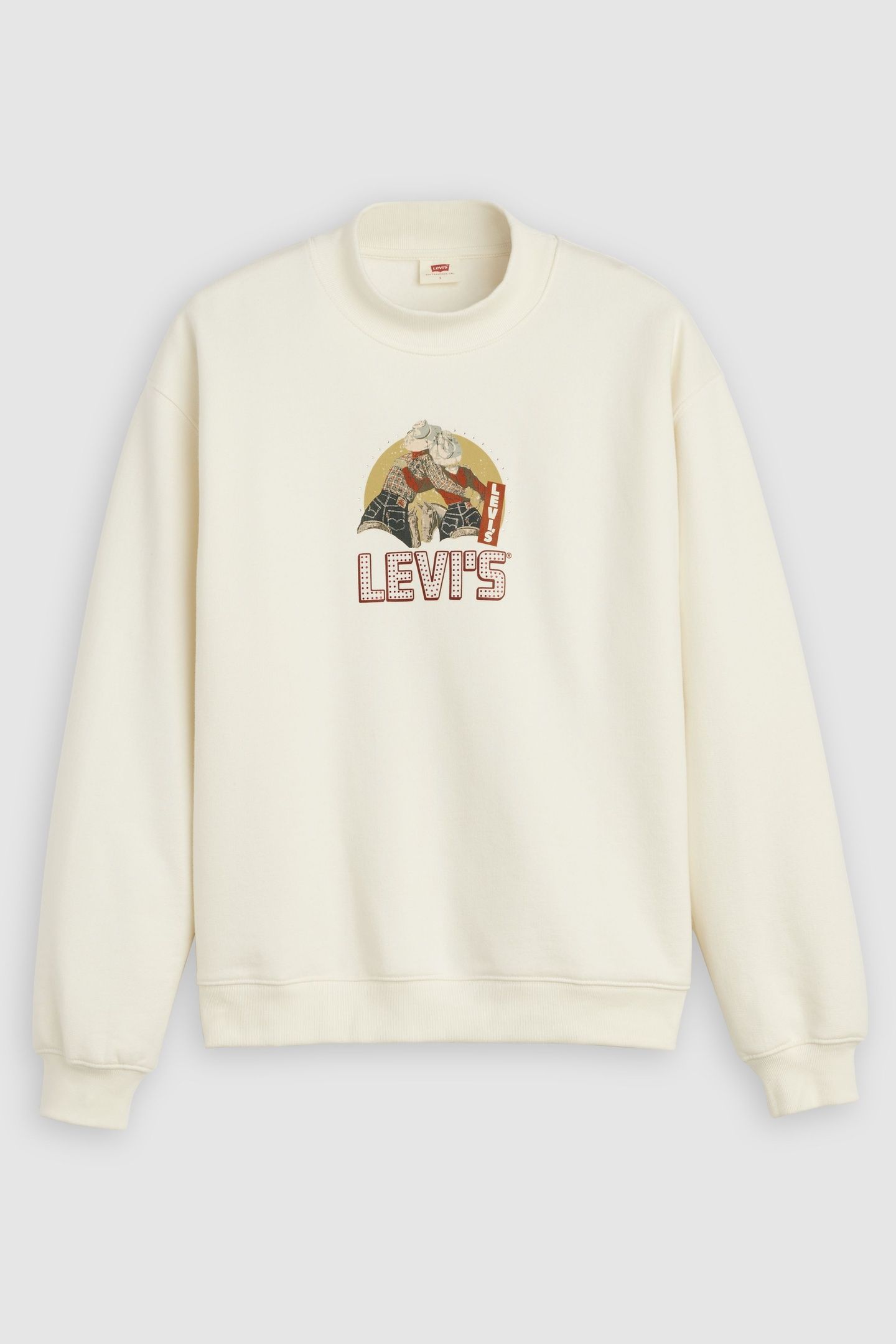 GRAPHIC COLLINS MOCKNECK SWEATSHIRT 3