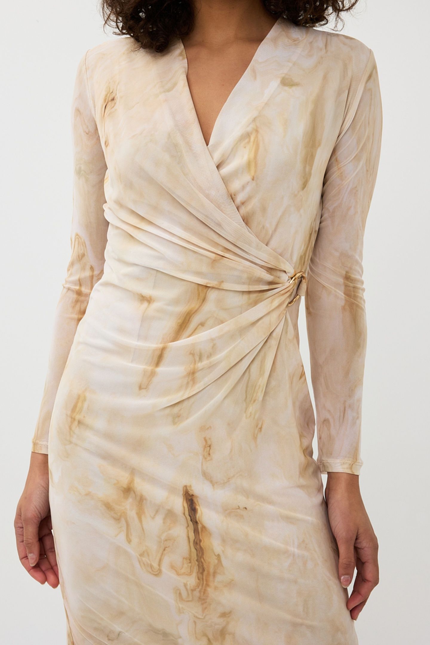 DRESS MESH MARBLE DREAM PRINT 9
