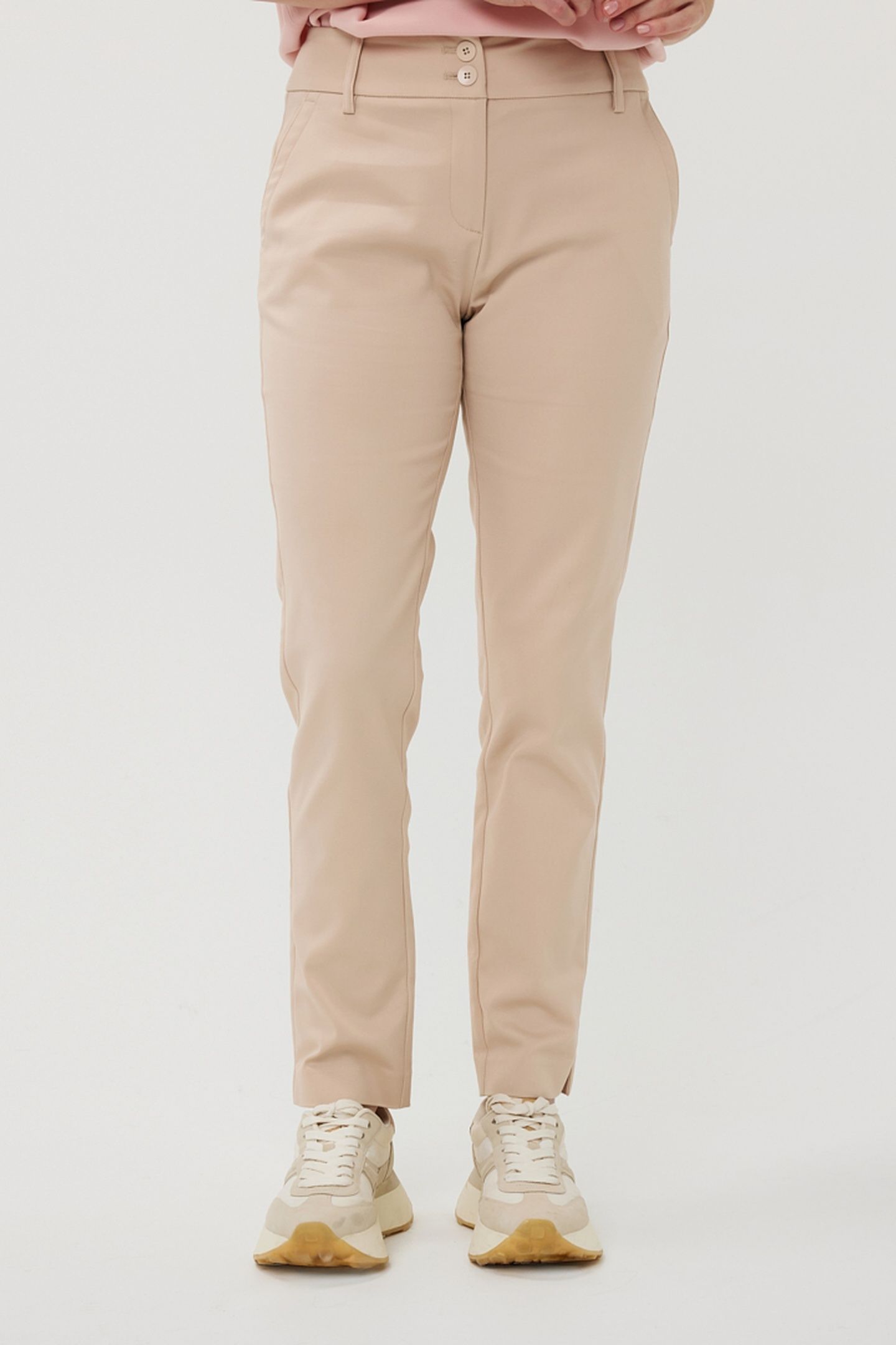 TROUSERS CHINO STRETCH SAND 2