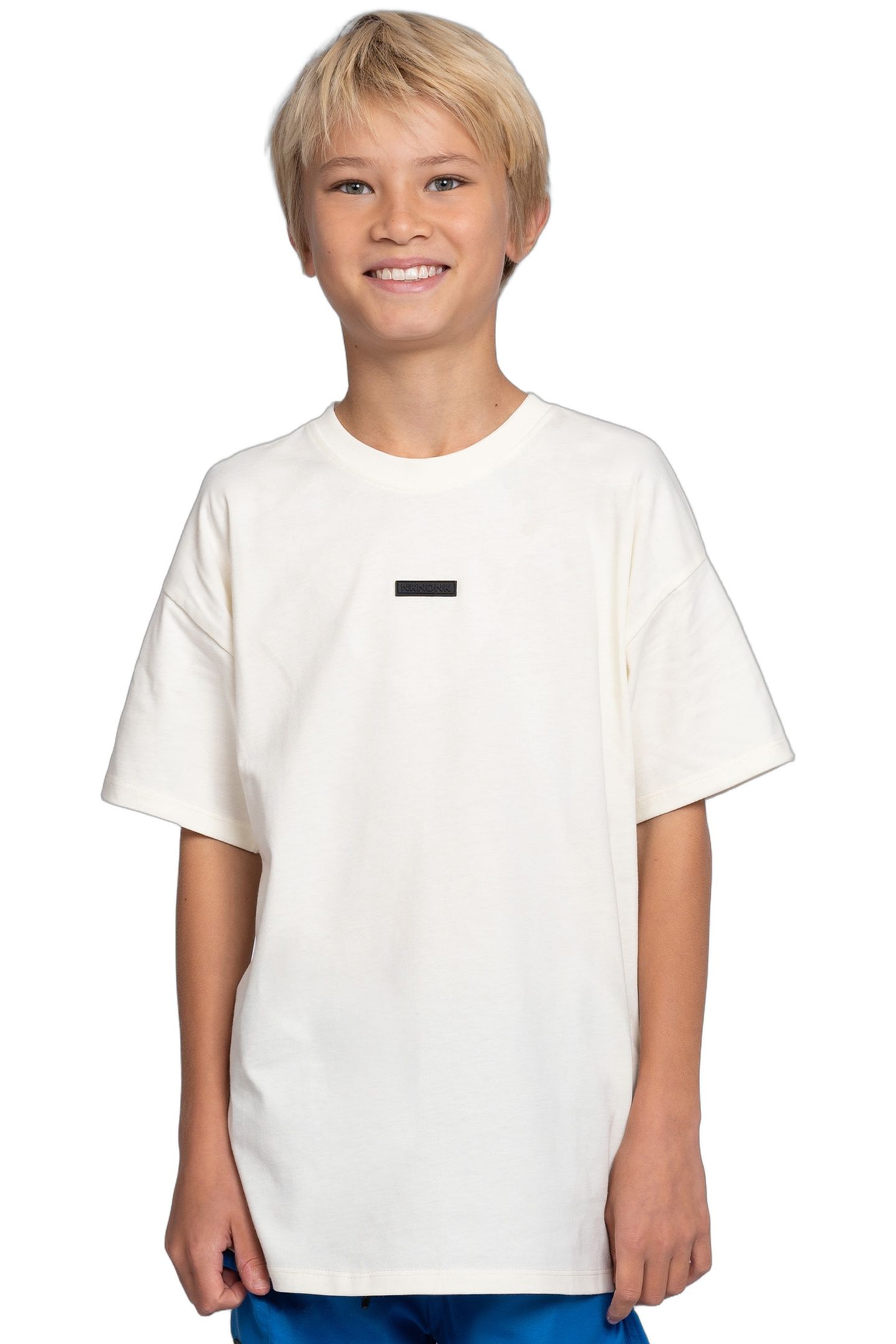 GOLDEN OVERSIZED T-SHIRT OFF WHITE 1