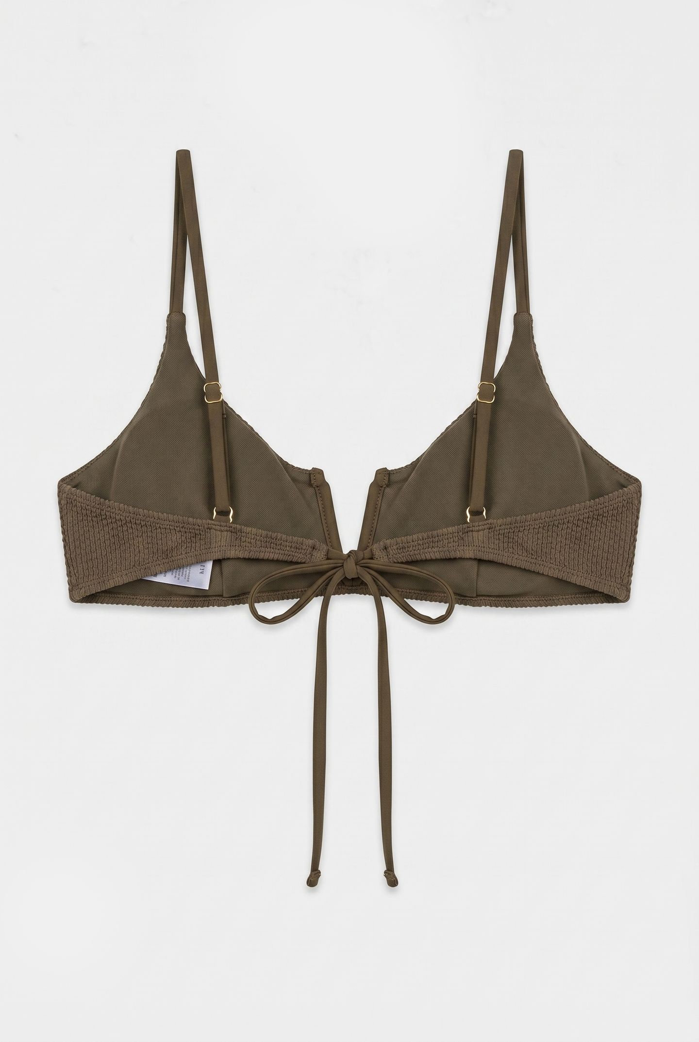 LEAH BIKINI TOP CYPRUS STRUCT FOREST GREEN CYPRUS 3