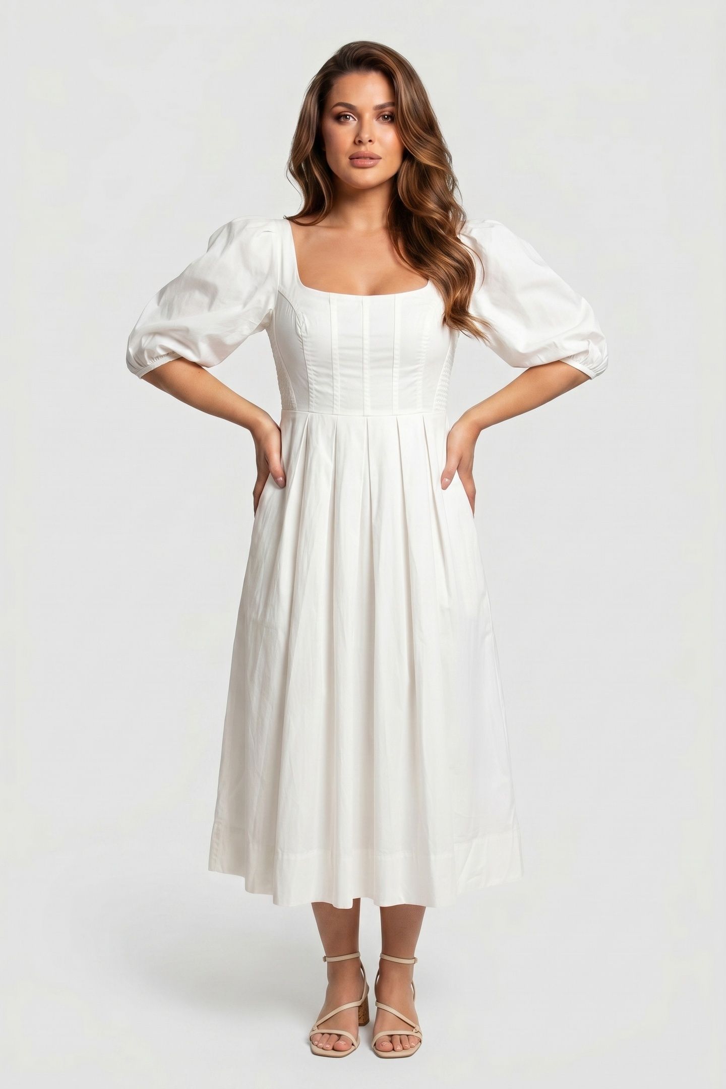 RONNIE DRESS WHITE 1