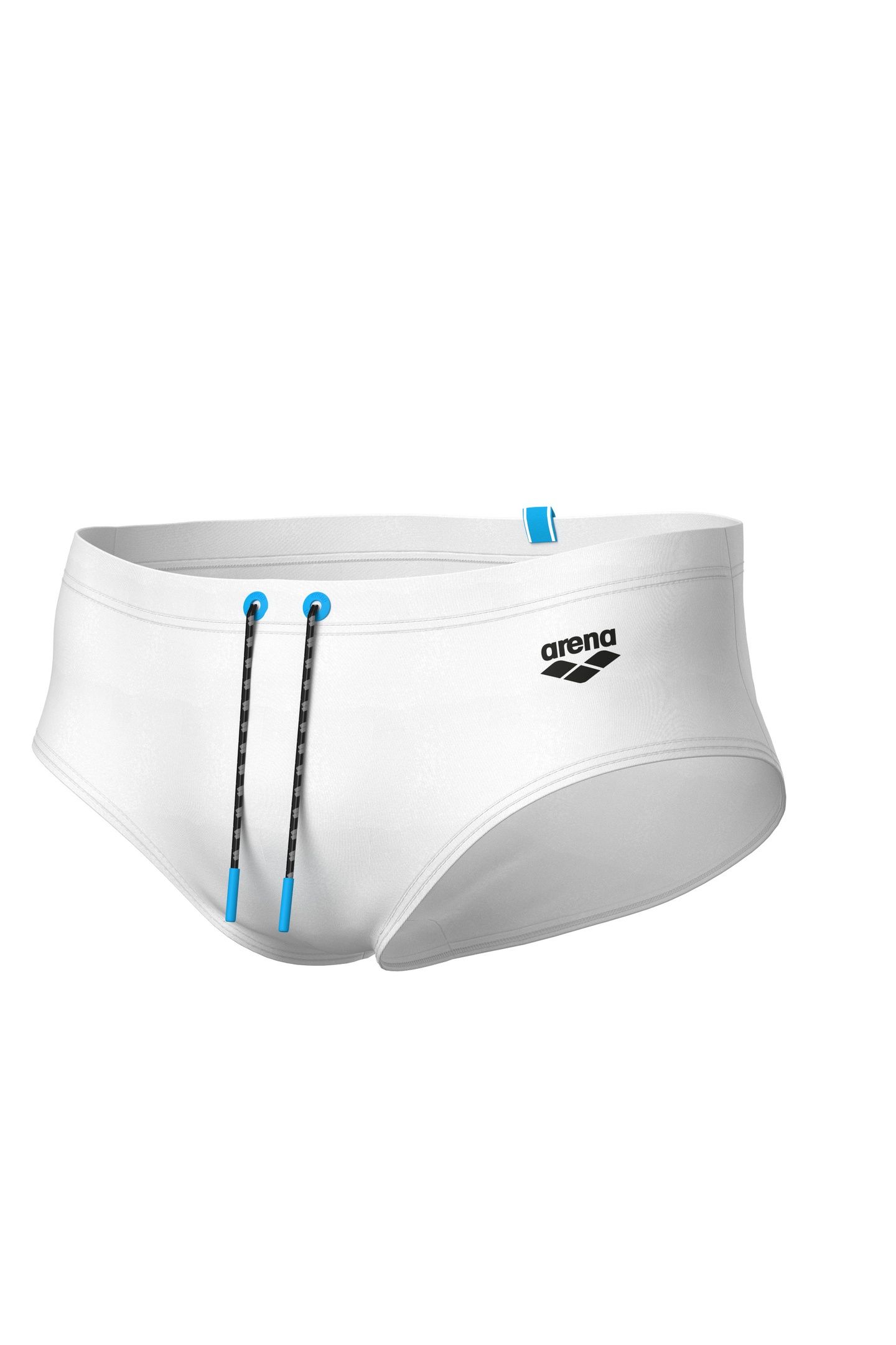 LOGOTYPE SWIM BRIEFS 12 WHITE-BLACK 8