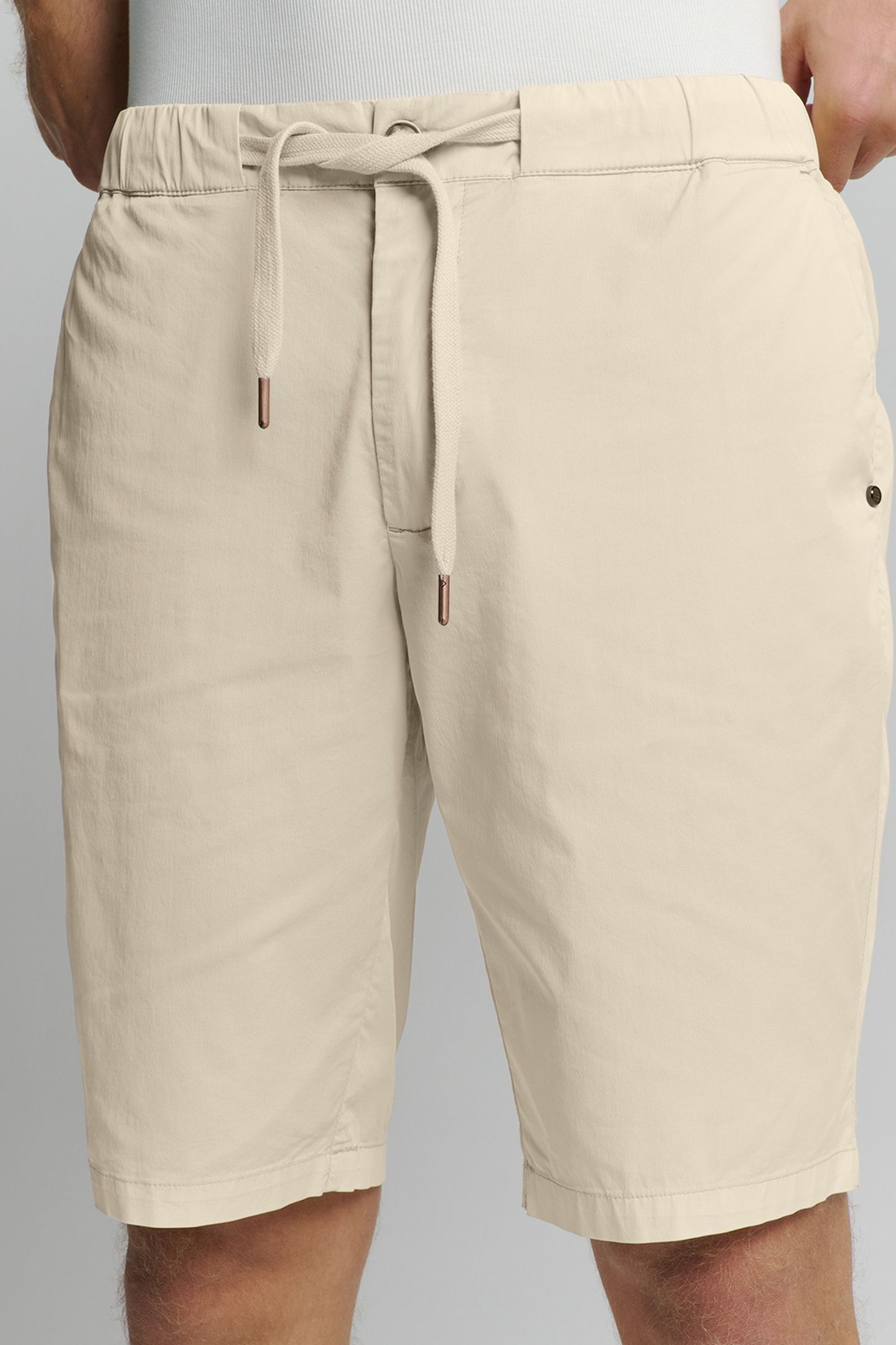 SHORT CHINO GARMENT DYED LIGHT WEIGHT STRETCH CEMENT 8