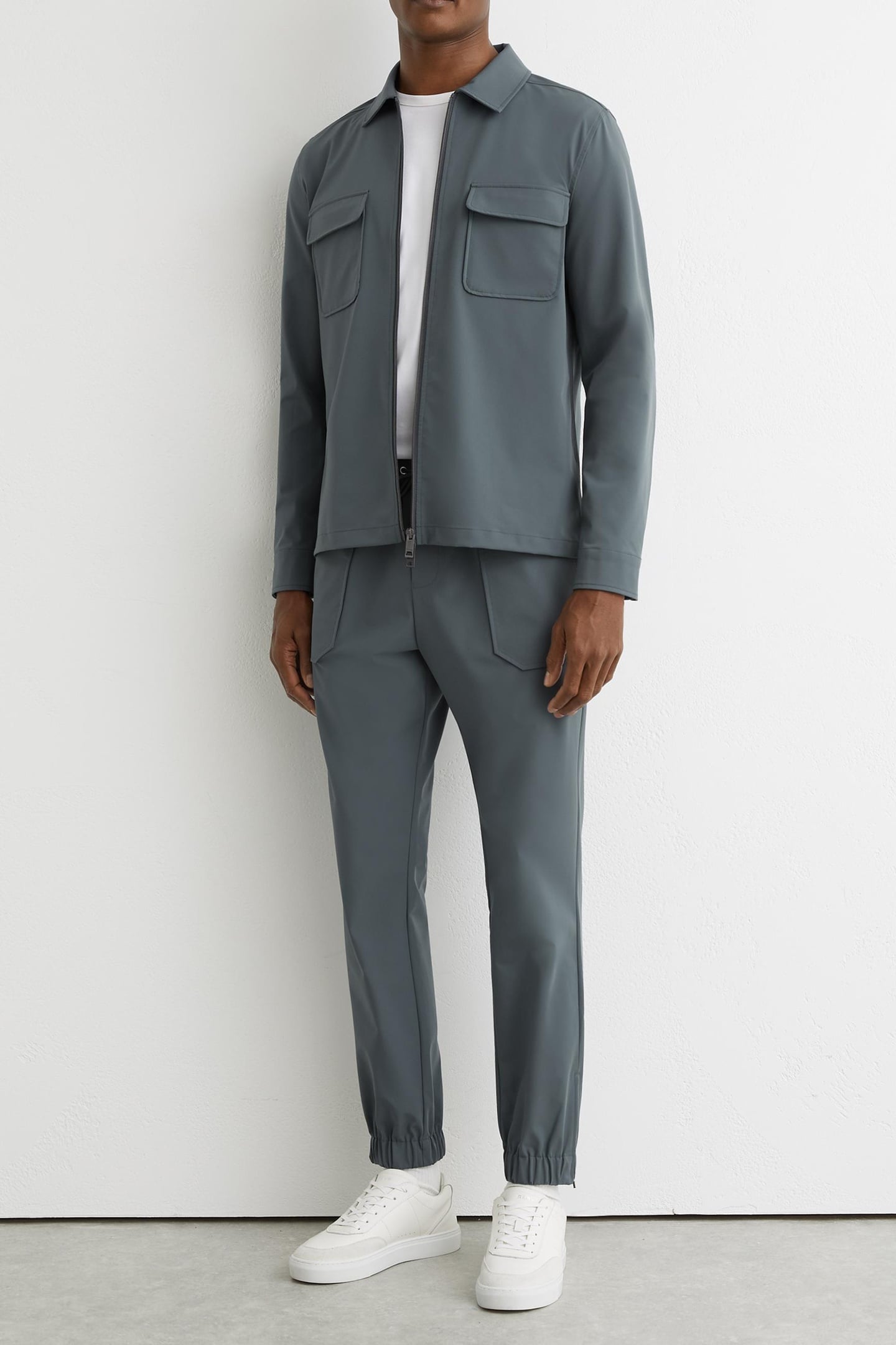 TECHNICAL CUFFED TROUSER AIRFORCE BLUE 2