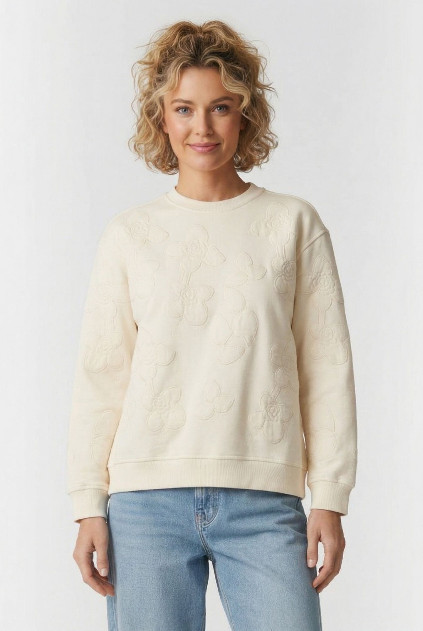 DIMITRI SWEATSHIRT WHITE 1