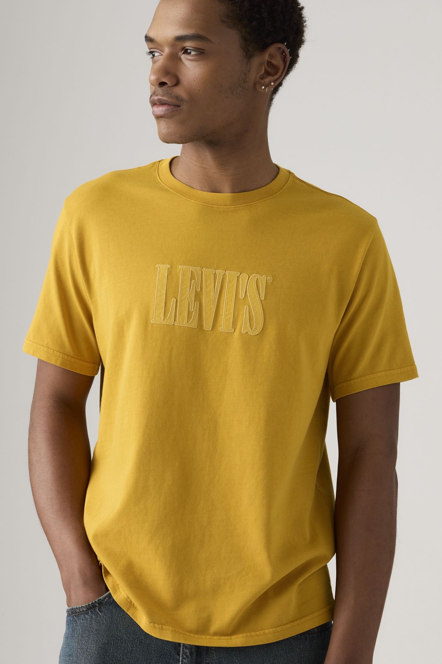 SS RELAXED FIT TEE GOLDEN 2