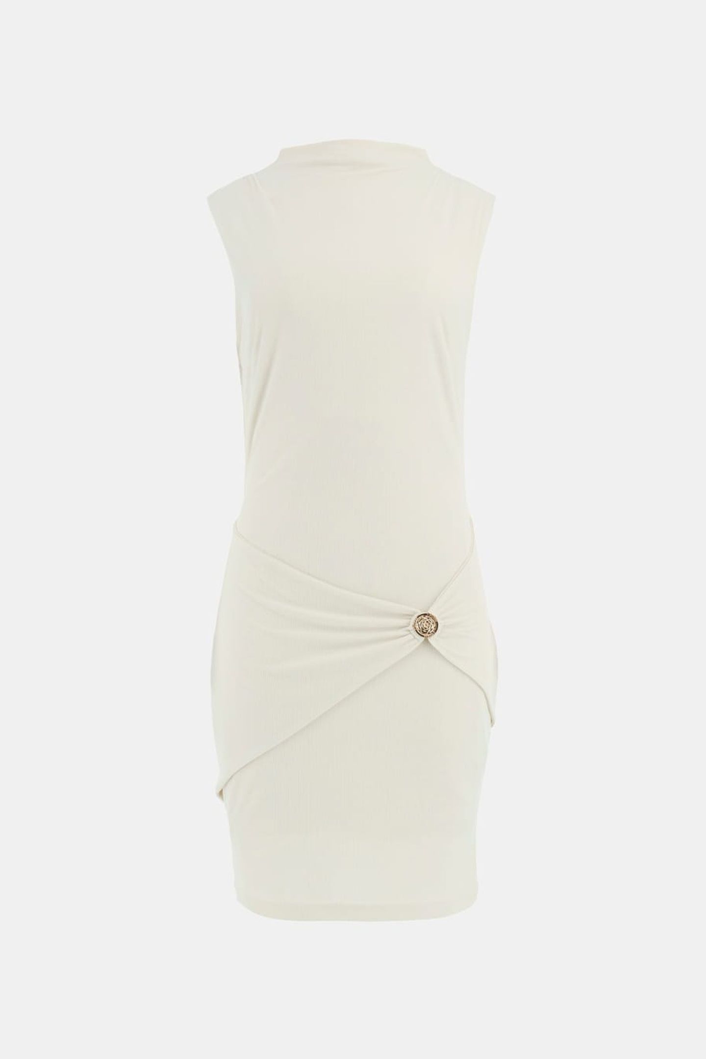 GUESS ECO ZAMA BUTTON DETAIL D PEARL OYSTER 9