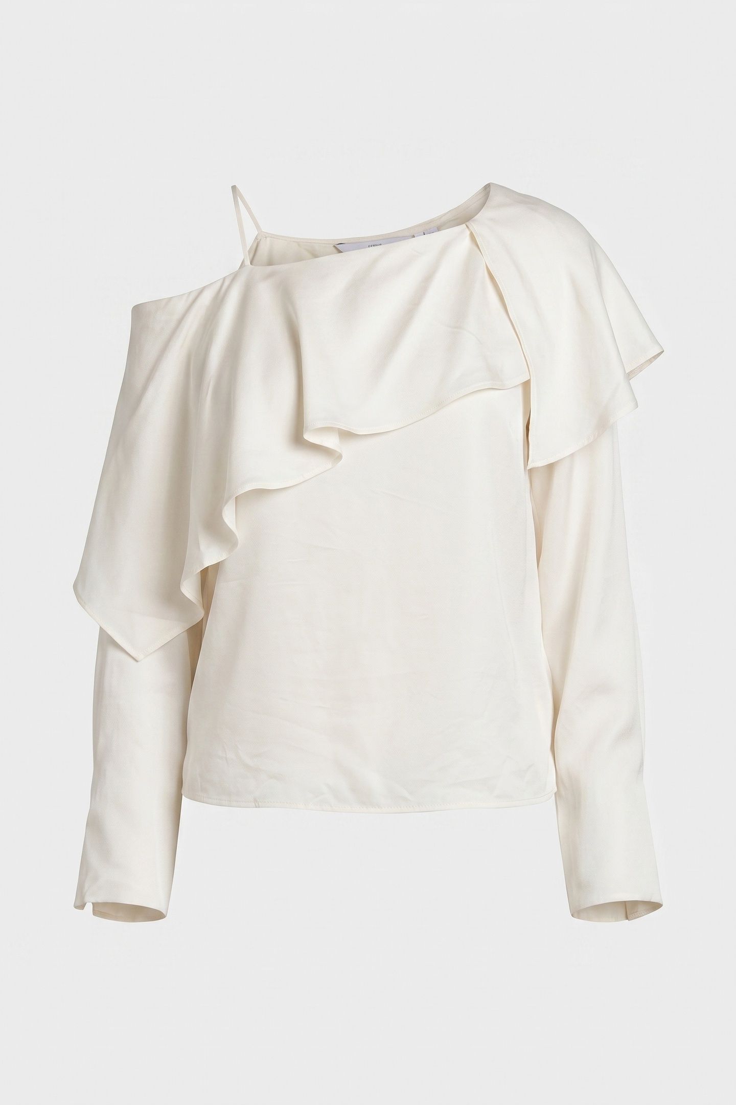 LOLLO SILK BLOUSE WHITE 4