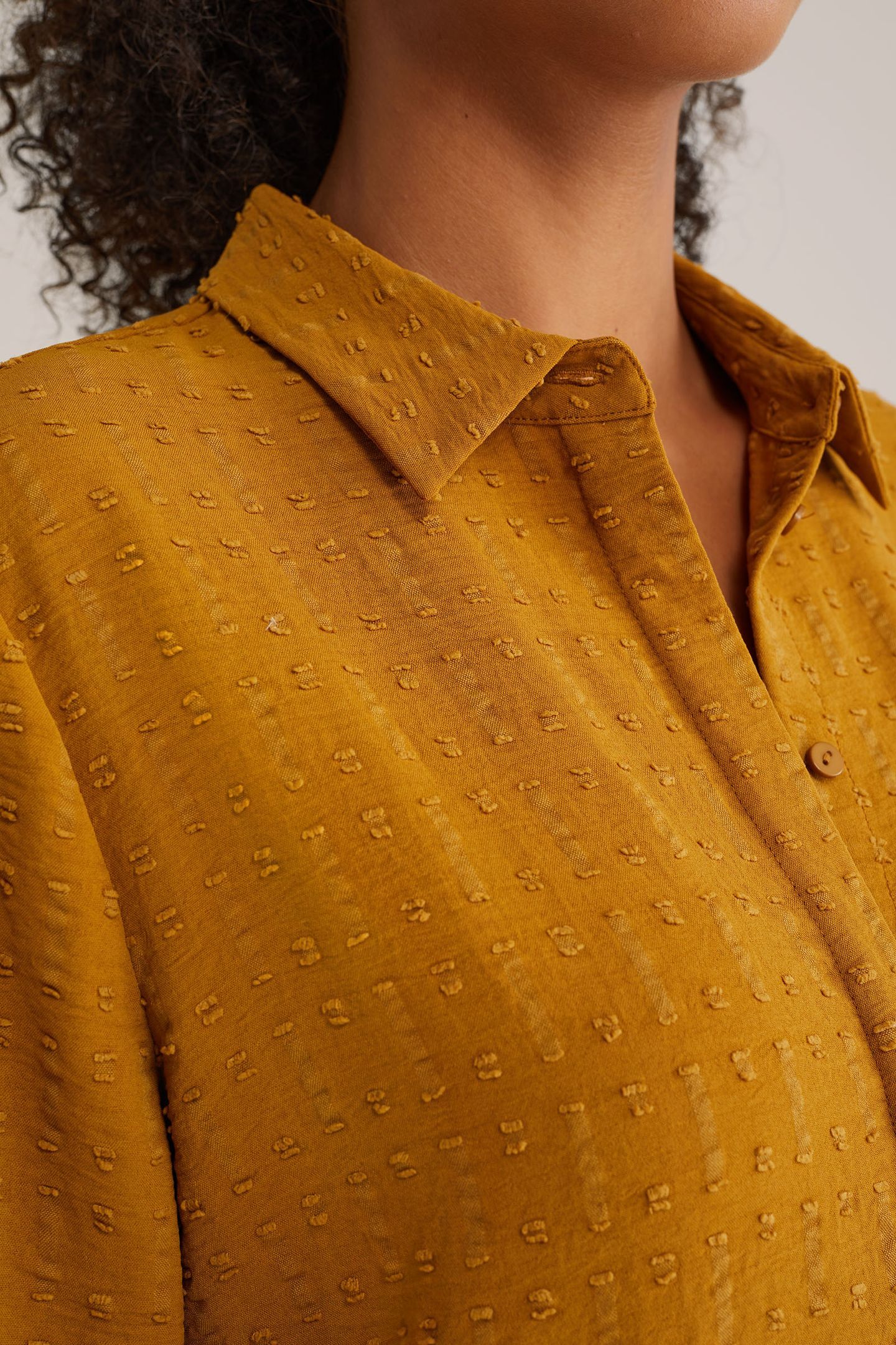 BLOUSE MUSTARD YELLOW 5