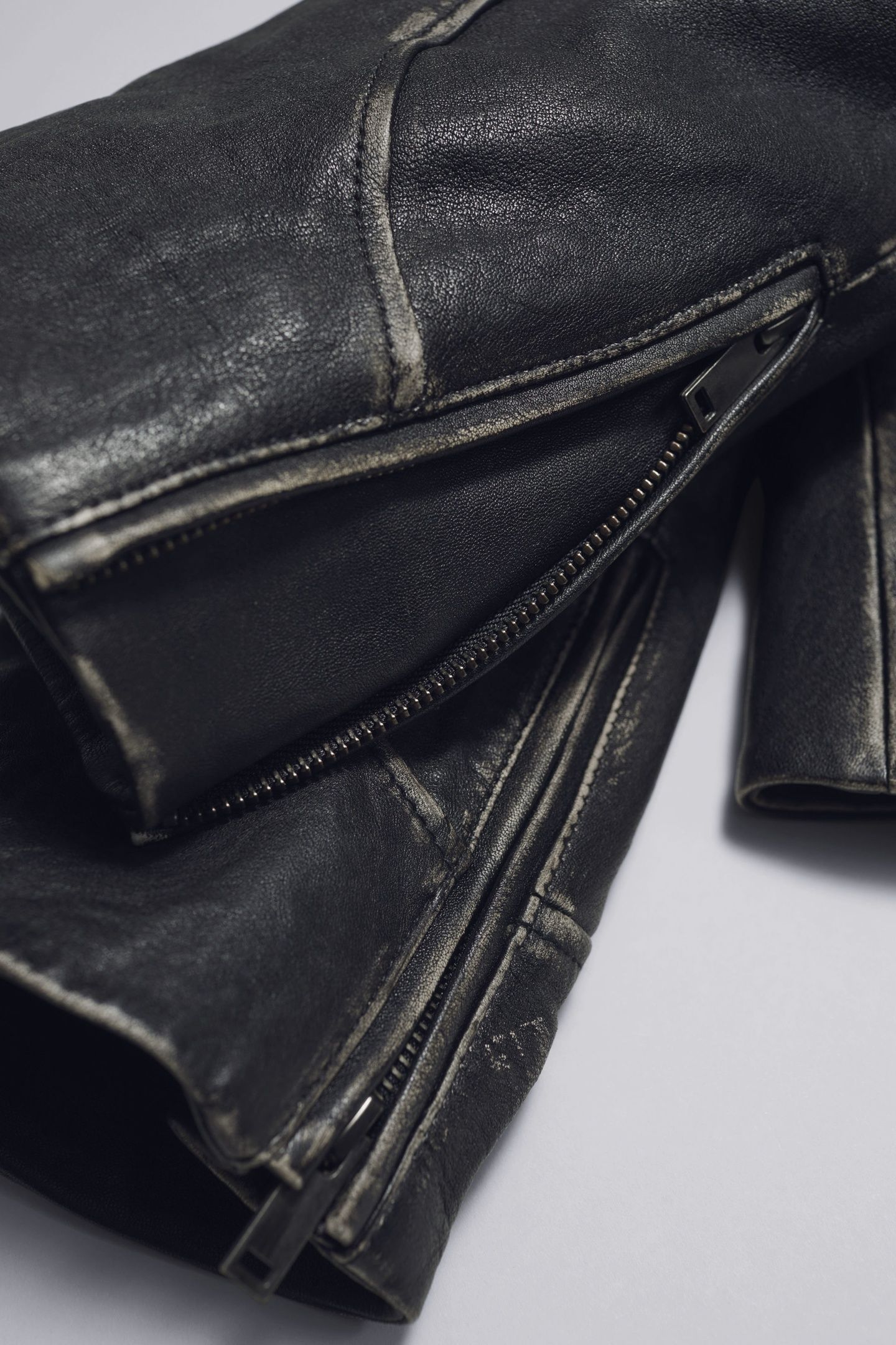 MARIETTE LEATHER JACKET BLACK 4