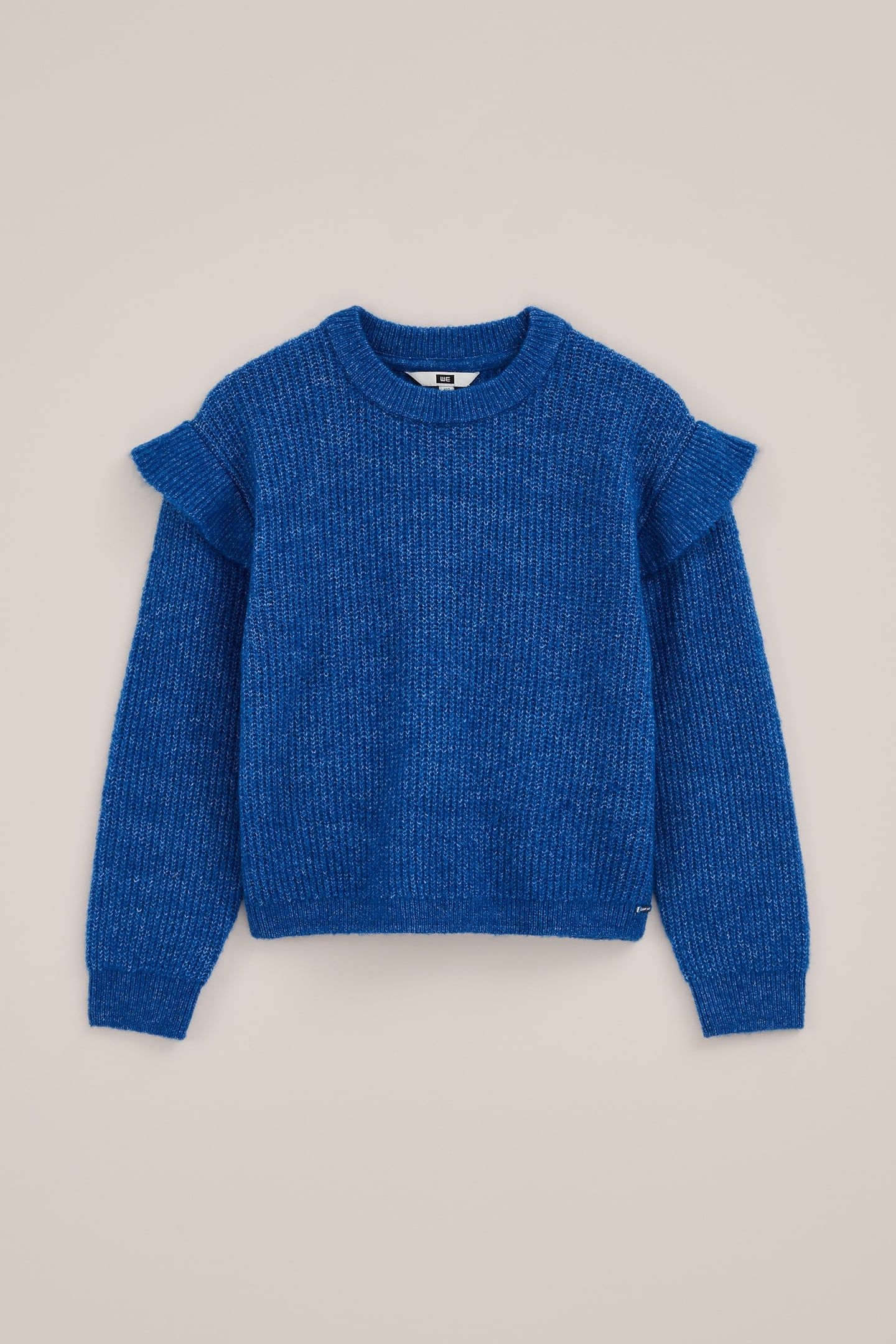 KNITTED PULLOVER COBALT BLUE 3