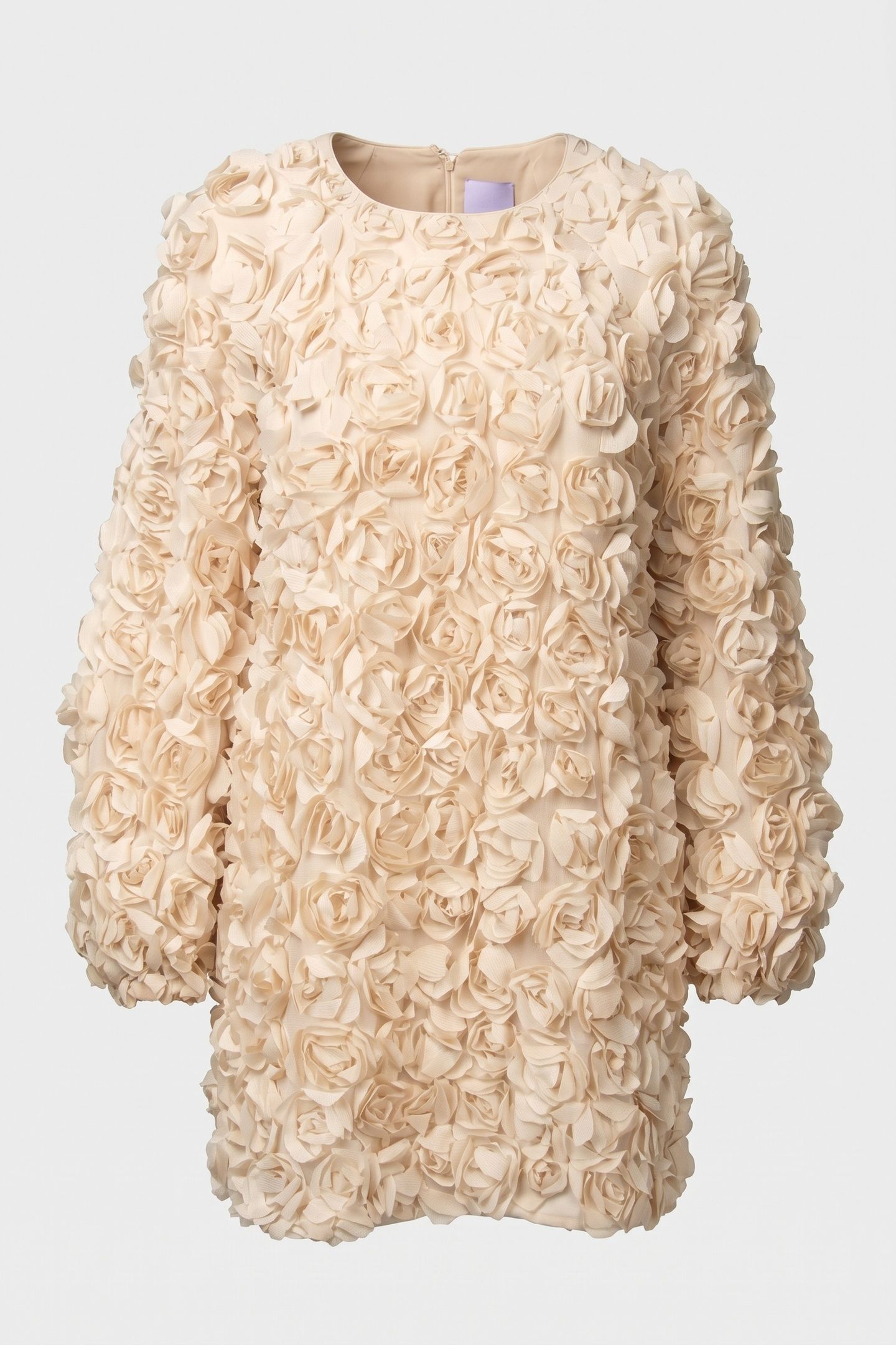 ELINE DRESS PARTY BEIGE 4