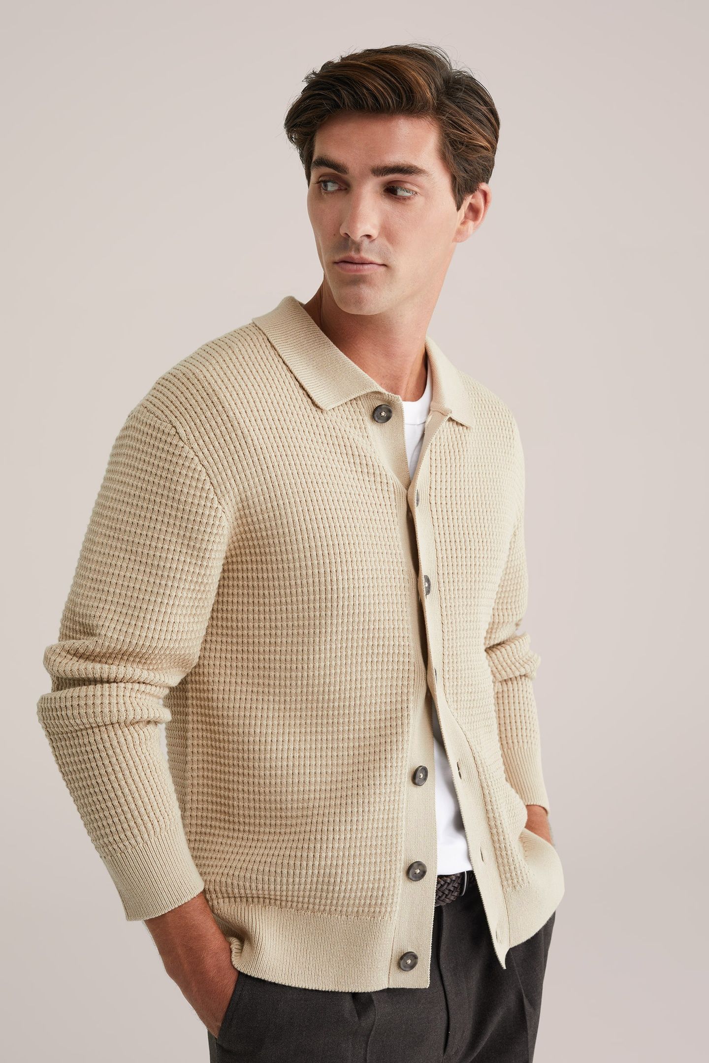 CARDIGAN BEIGE 1