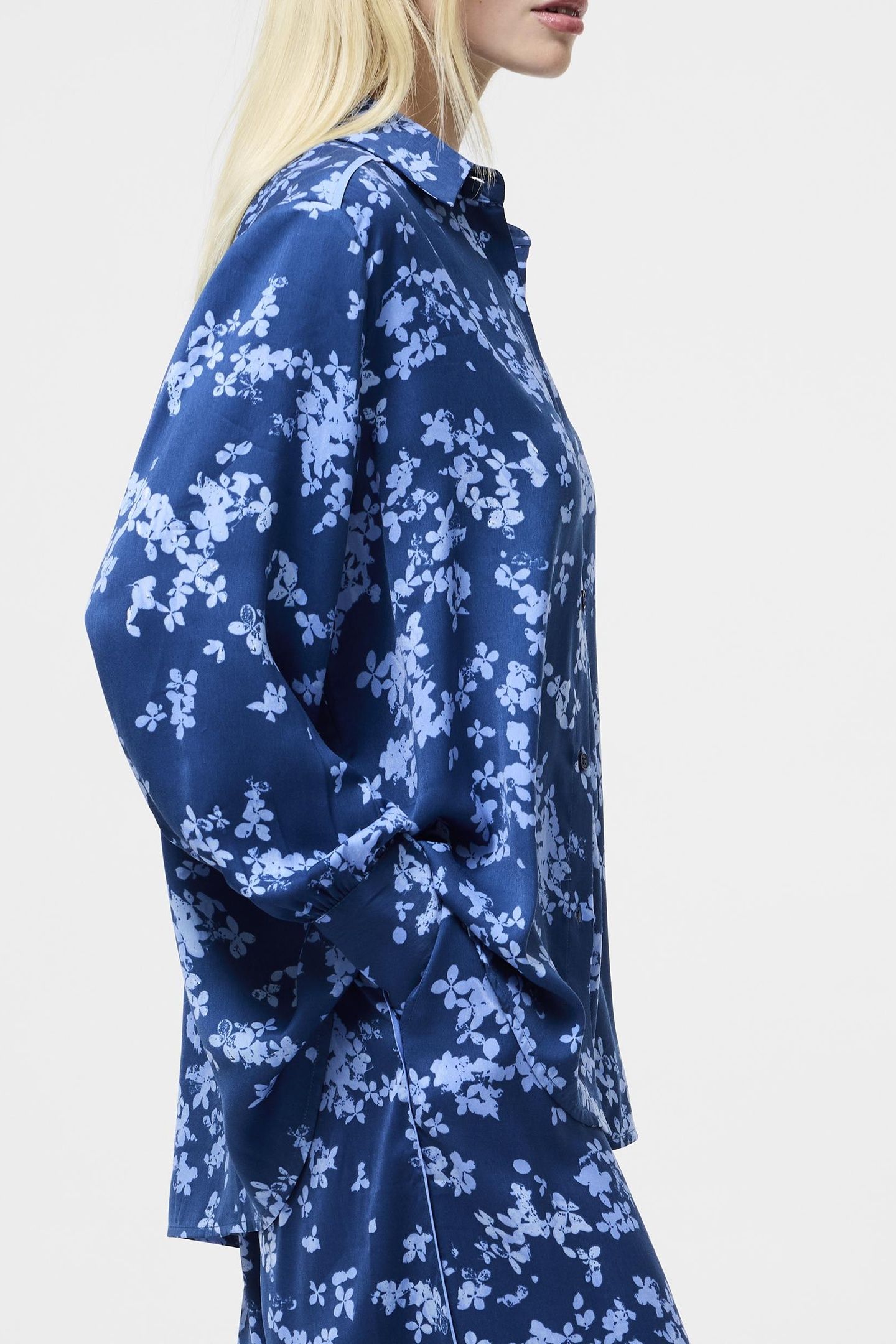 ISLA CELAYA LS SHIRT BLUE MULTI 4
